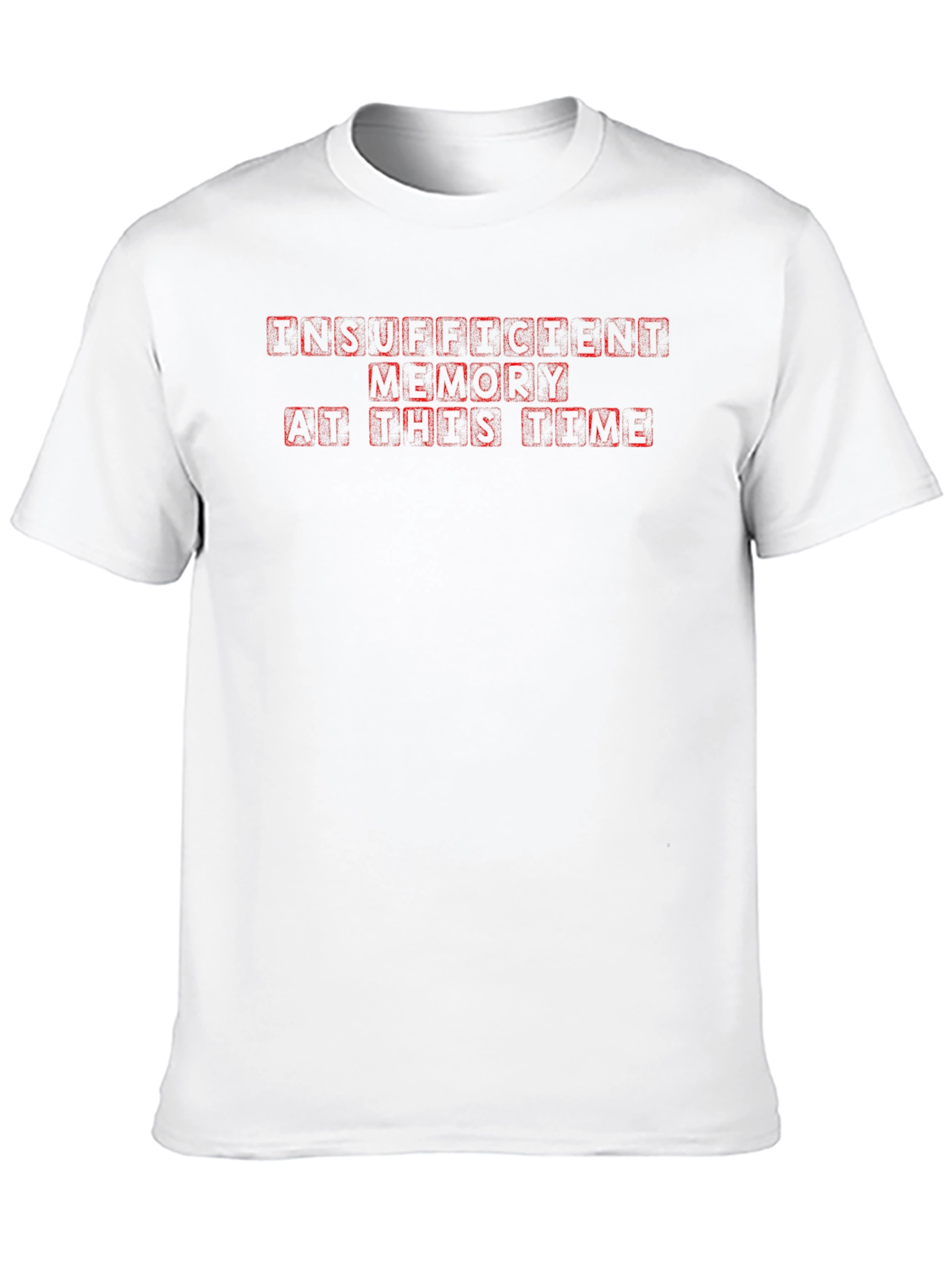 Insufficient Memory T-Shirt - Black
