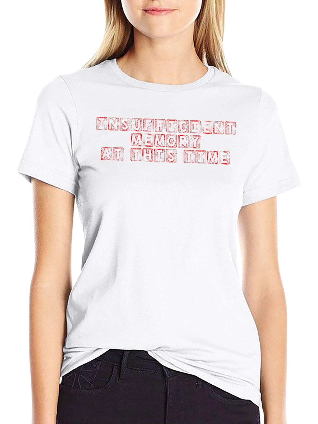 Insufficient Memory T-Shirt - Black