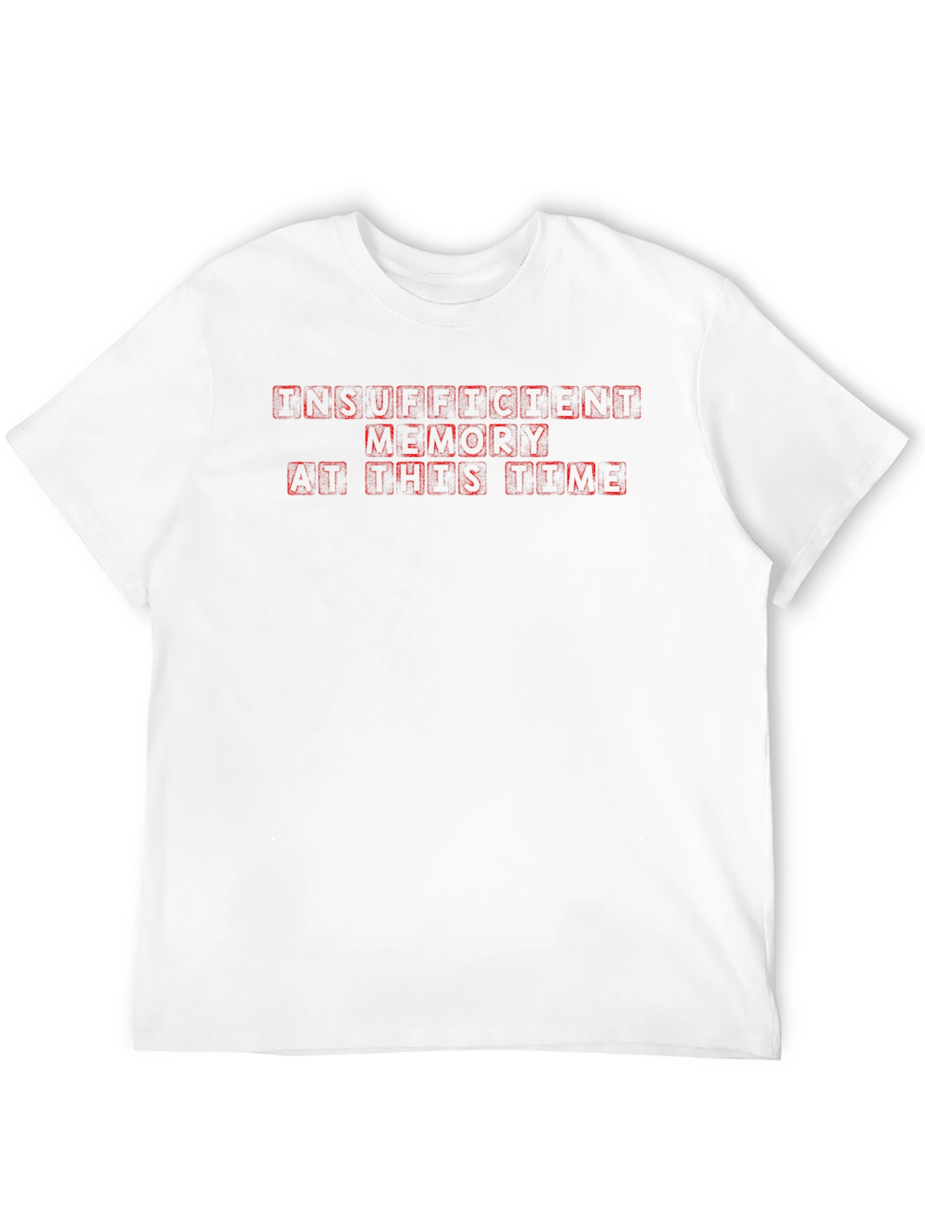 Insufficient Memory T-Shirt - Black