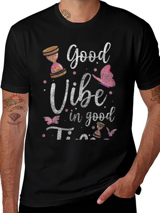 Good Vibes Graphic Tee - Stylish Comfort