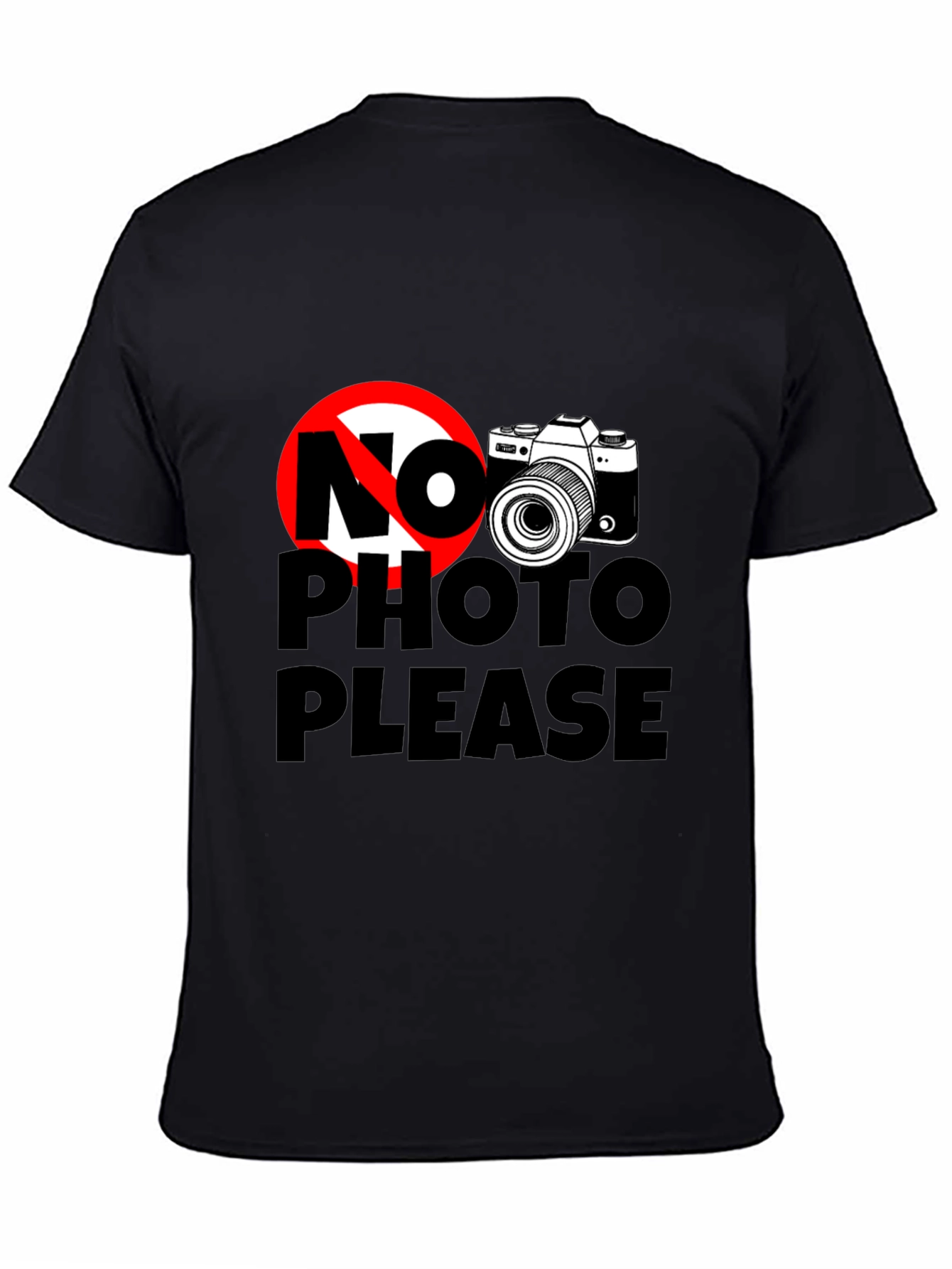 No Photo Please Graphic Tee