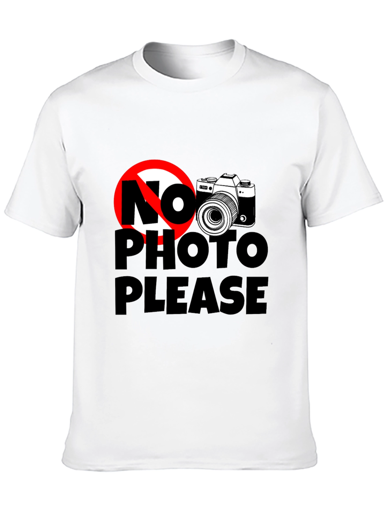 No Photo Please Graphic Tee