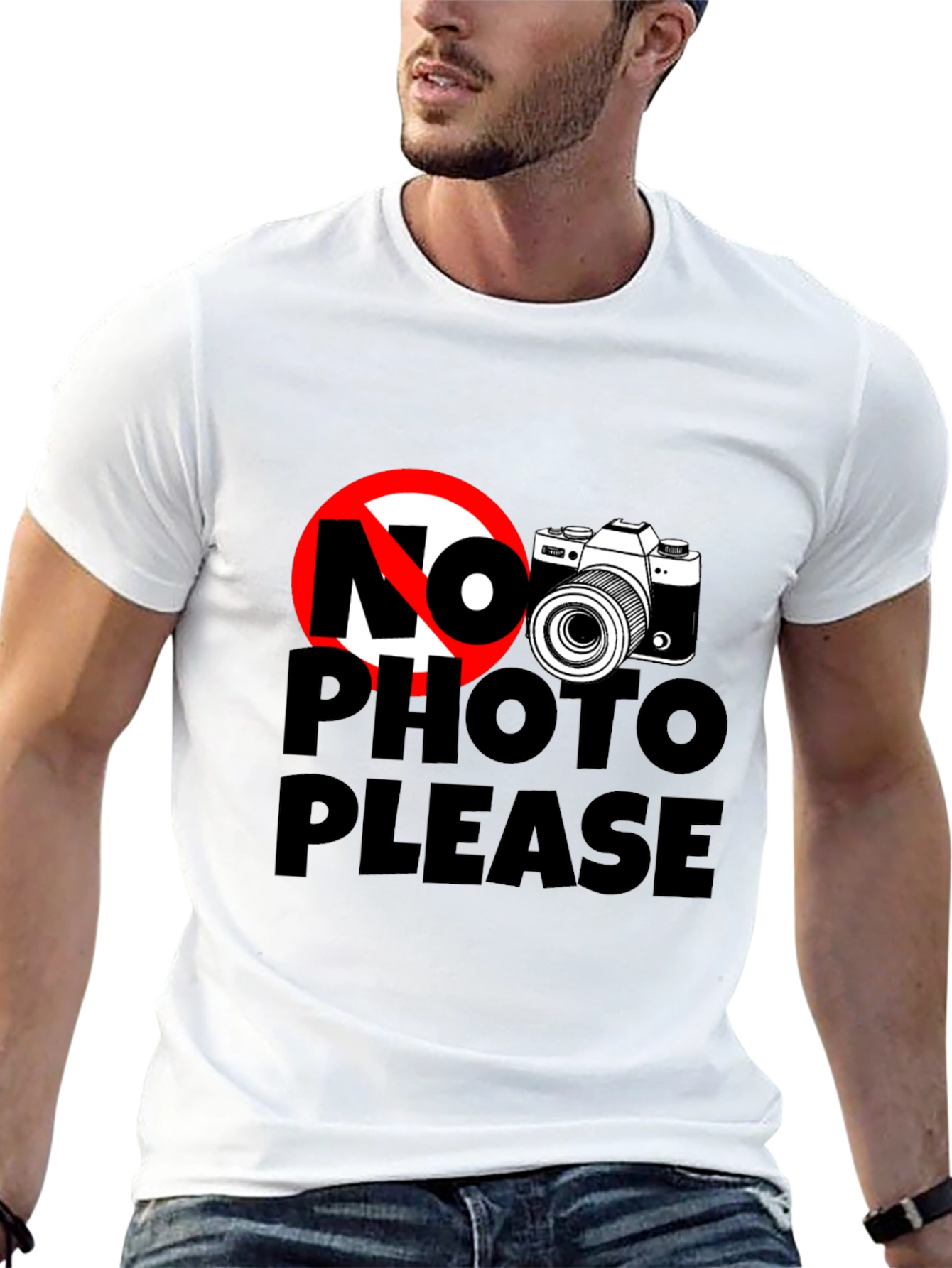 No Photo Please Graphic Tee