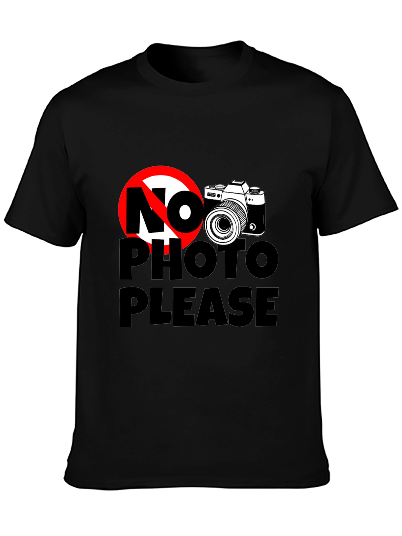 No Photo Please Graphic Tee