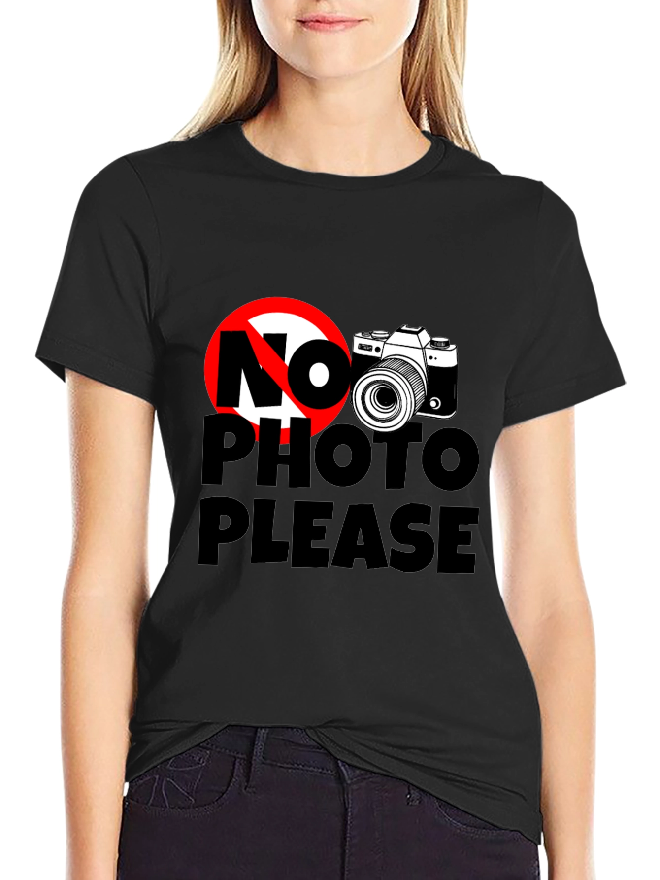 No Photo Please Graphic Tee