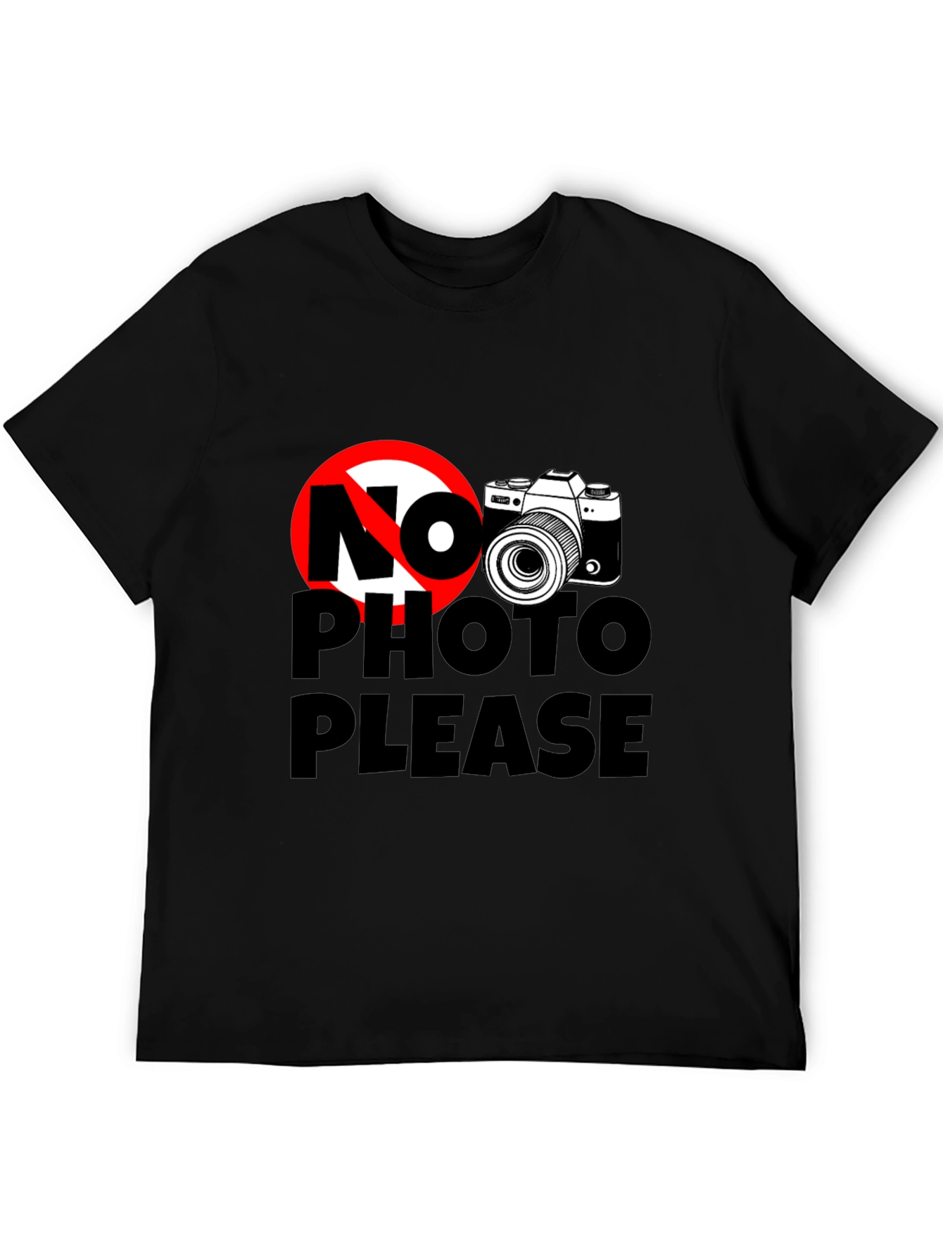 No Photo Please Graphic Tee