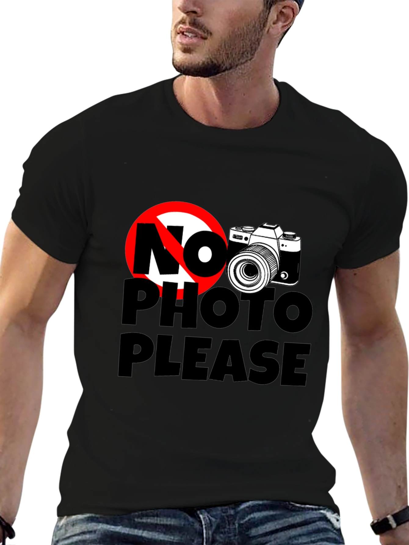 No Photo Please Graphic Tee