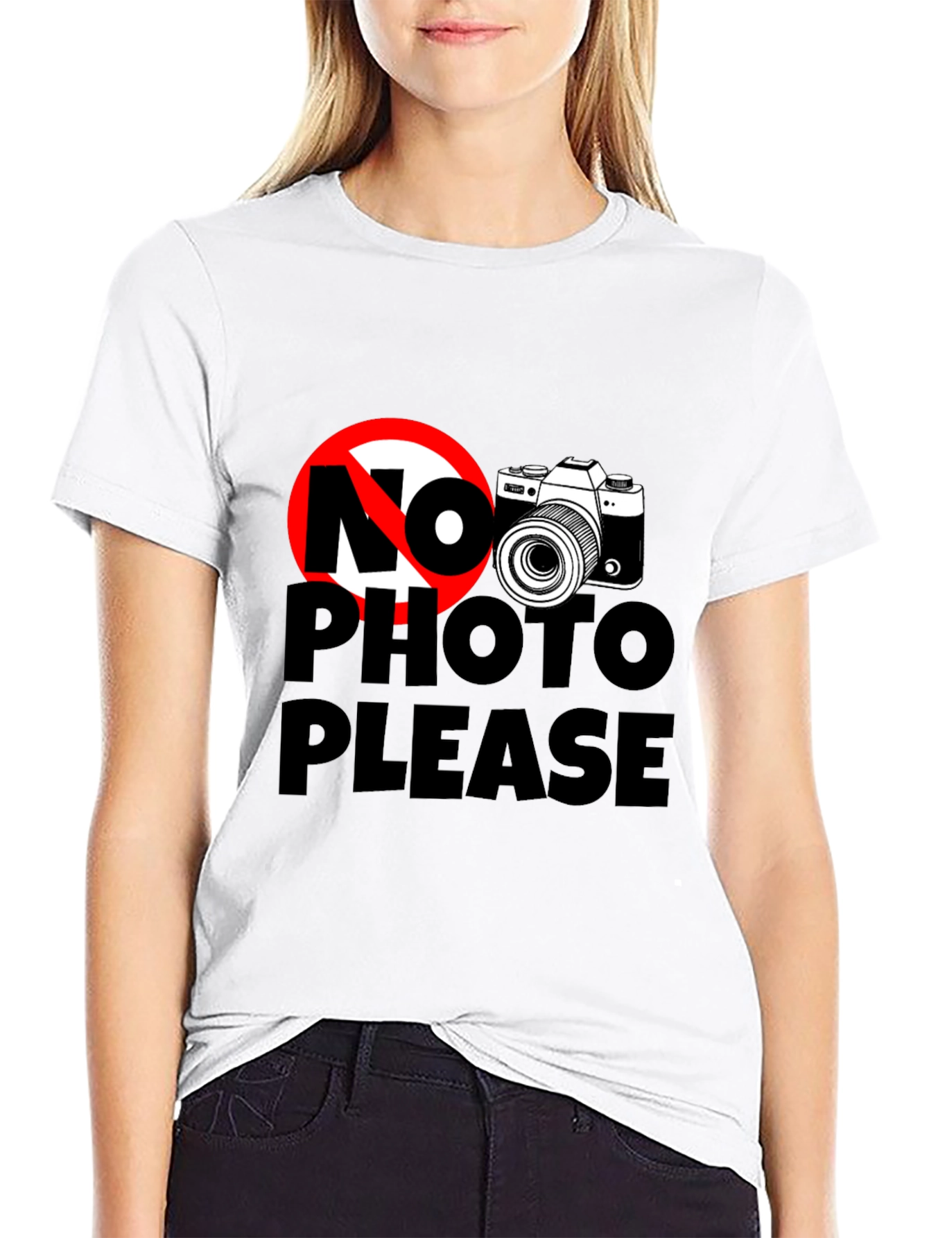 No Photo Please Graphic Tee