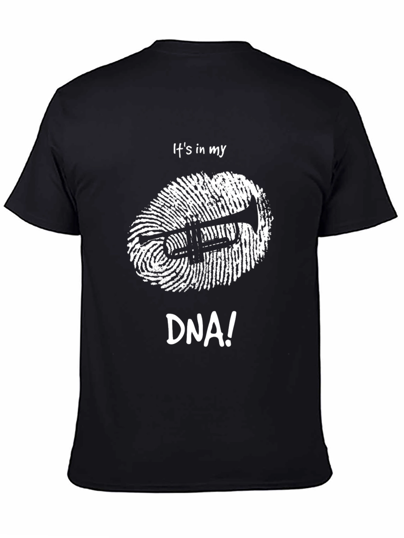 Trumpet DNA Graphic Tee - Music Lover Shirt