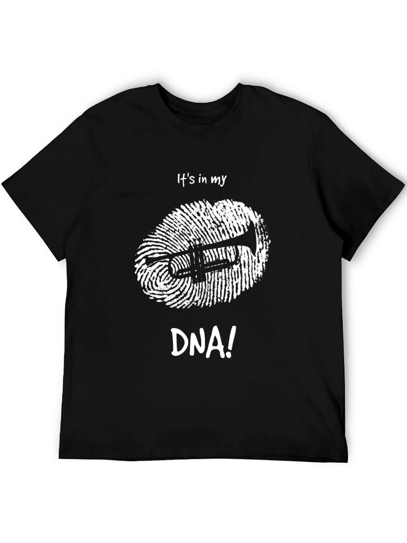 Trumpet DNA Graphic Tee - Music Lover Shirt