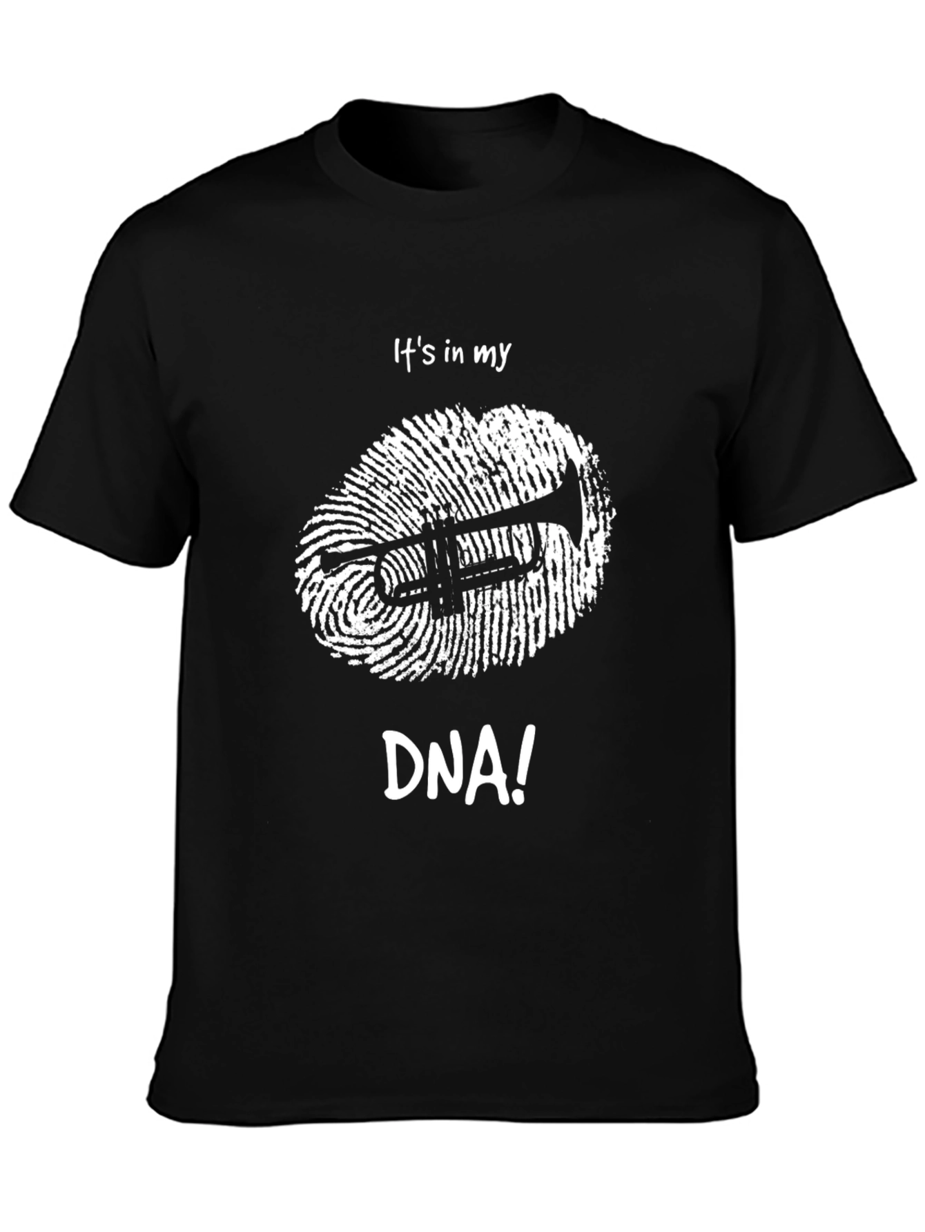 Trumpet DNA Graphic Tee - Music Lover Shirt