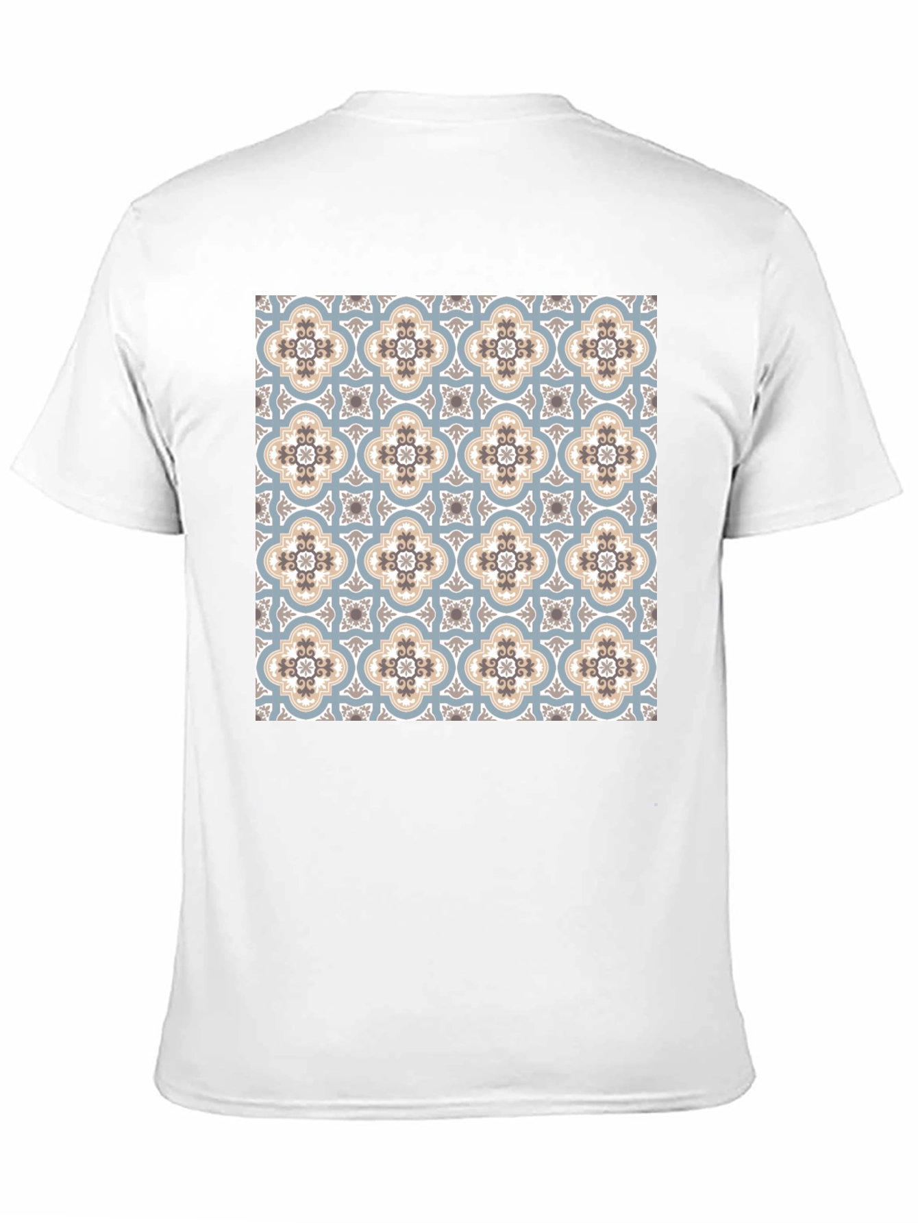Patterned Graphic Tee - Stylish Comfort