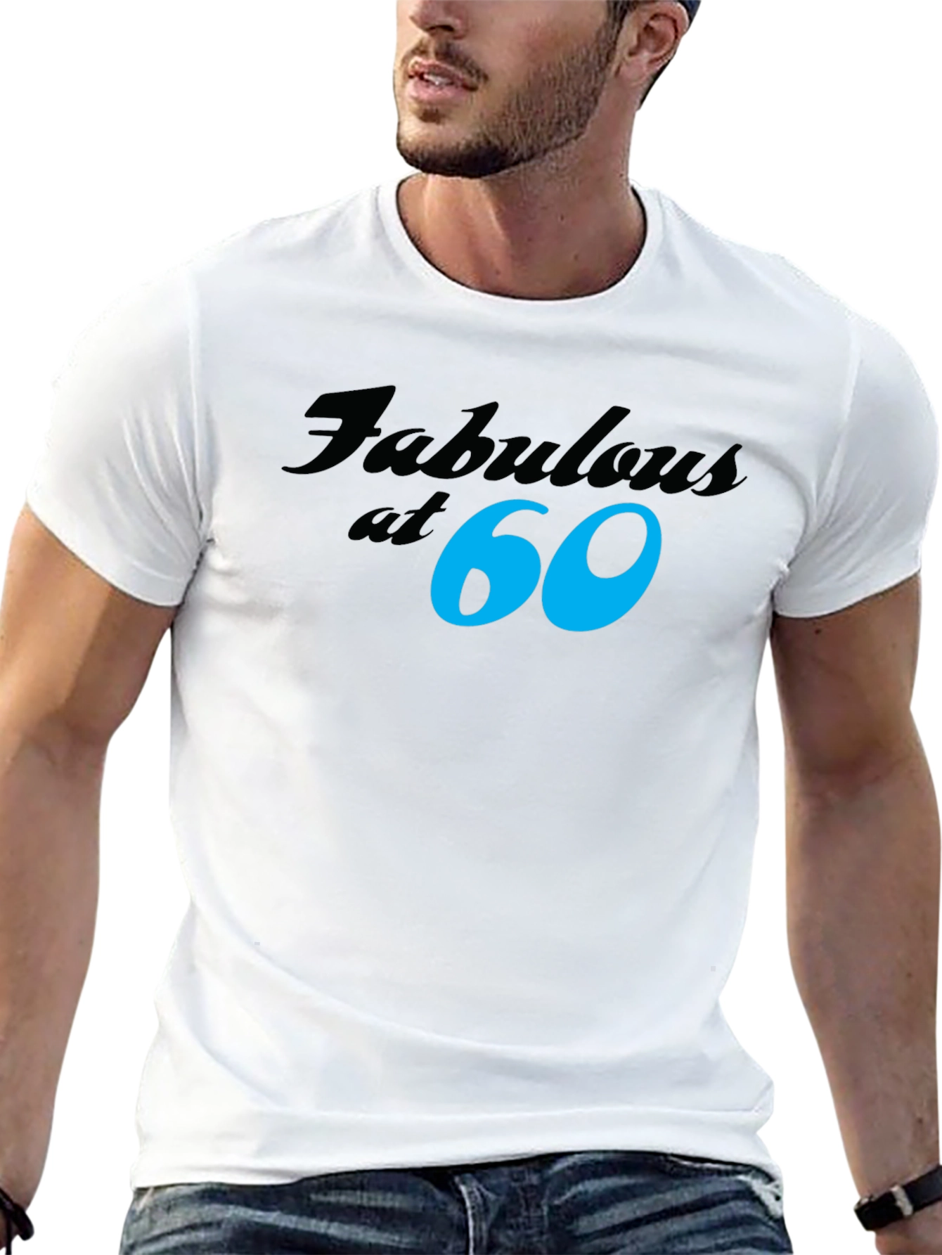 Fabulous at 60 Black T-Shirt