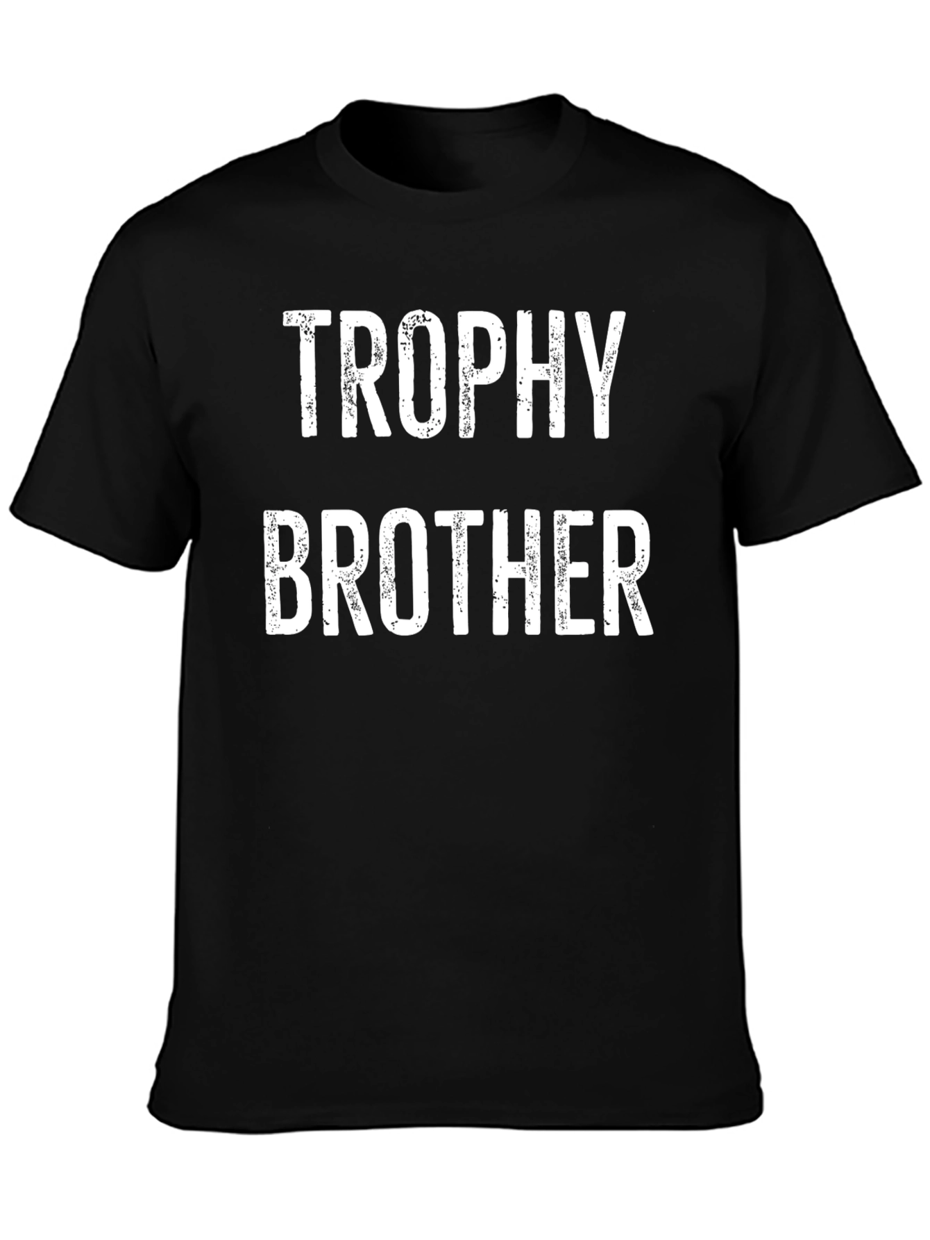 Trophy Brother Graphic Tee - Black Casual Shirt