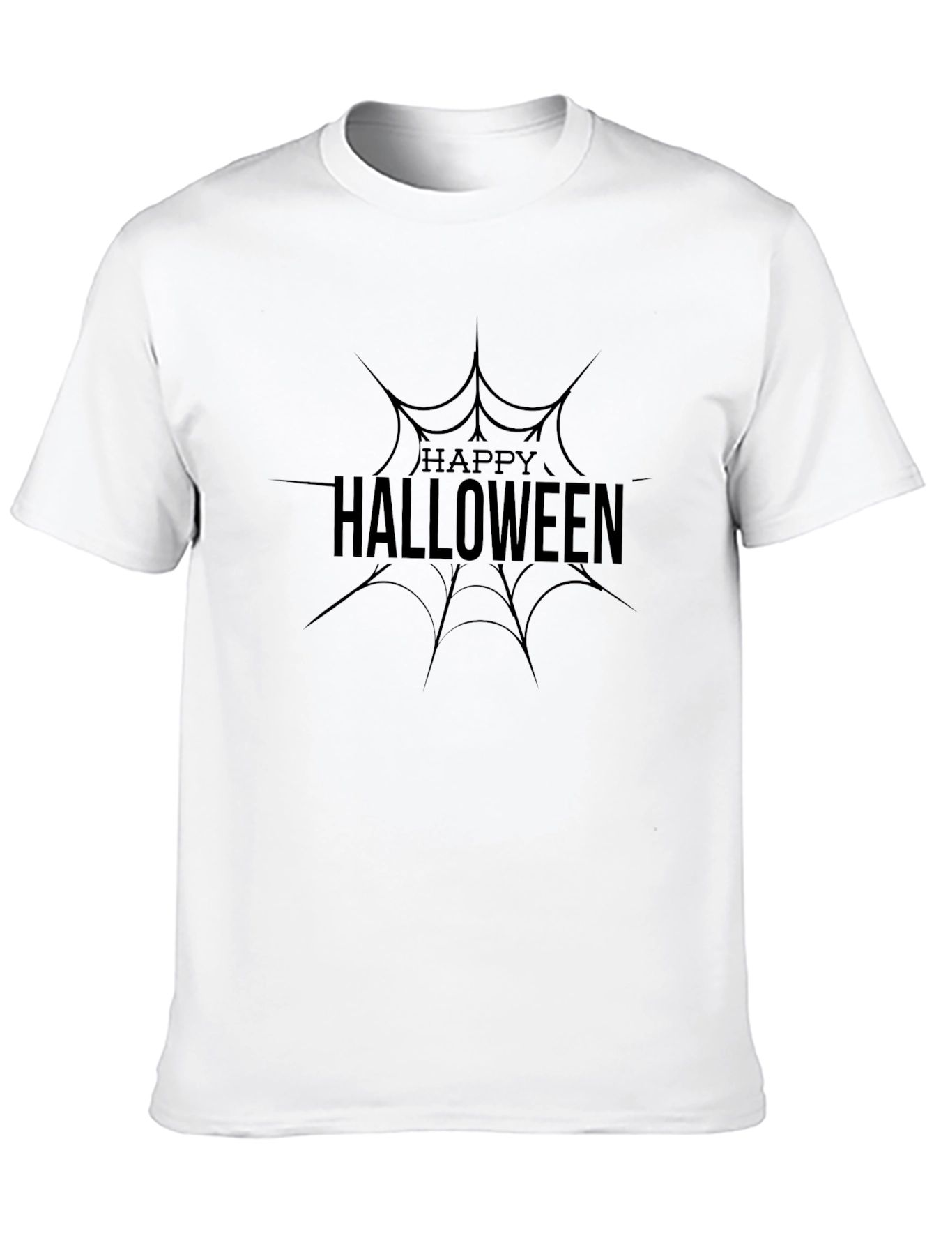 Happy Halloween Spiderweb T-Shirt