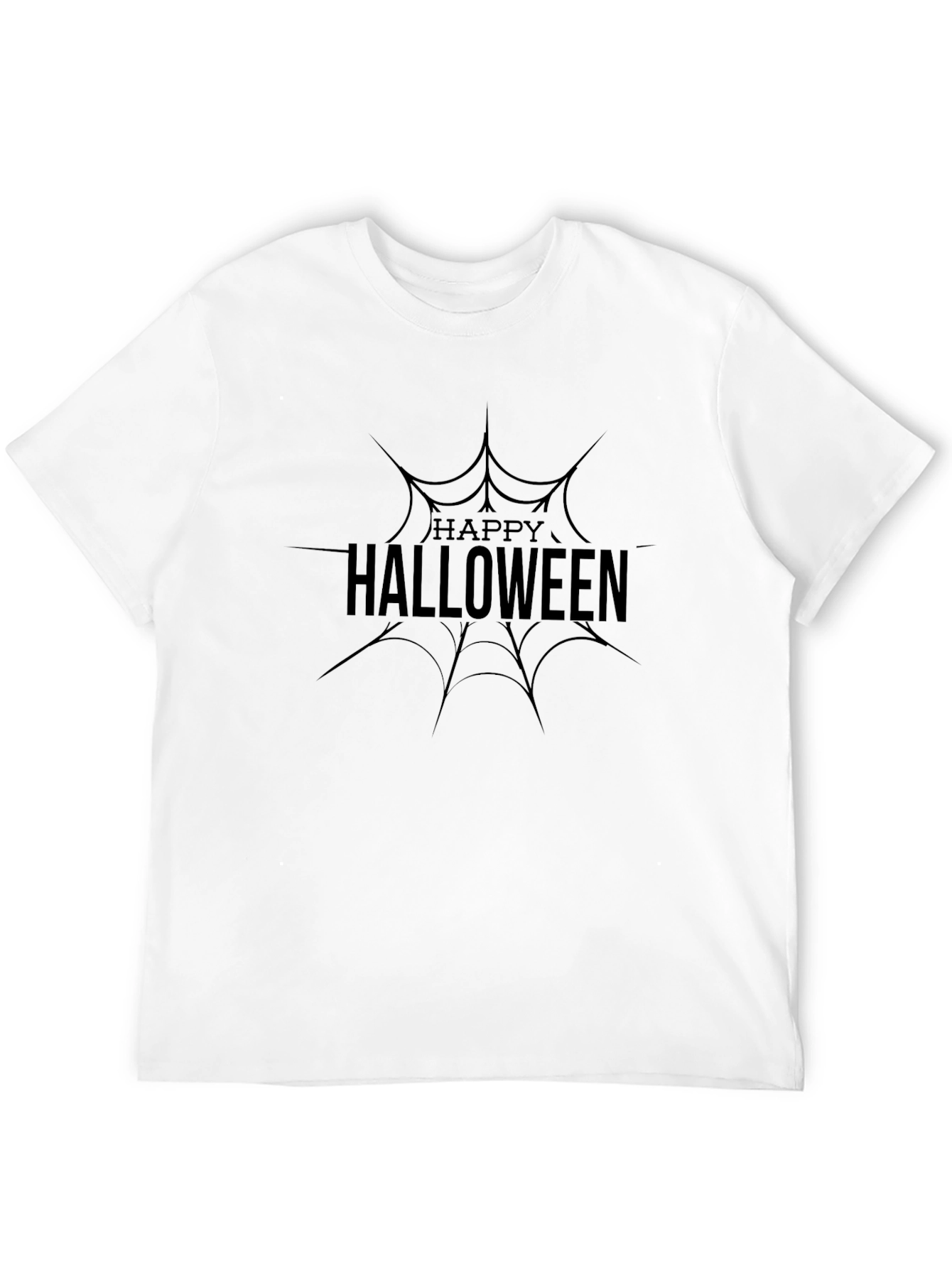 Happy Halloween Spiderweb T-Shirt