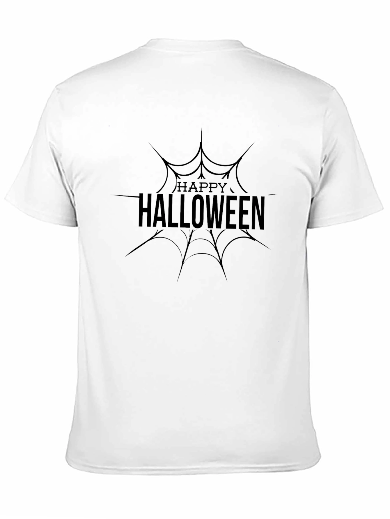 Happy Halloween Spiderweb T-Shirt