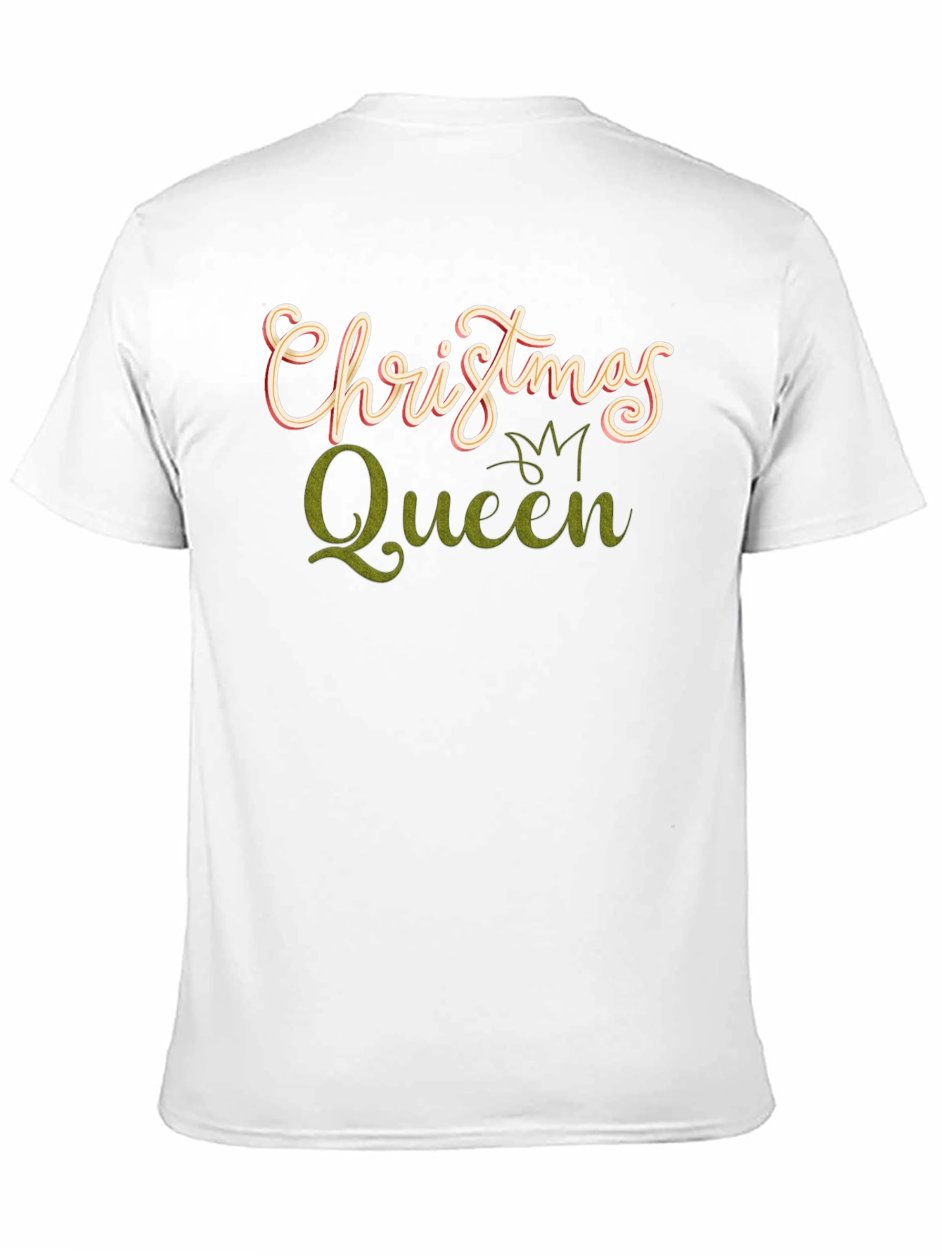 Christmas Queen Graphic Tee - Holiday Apparel