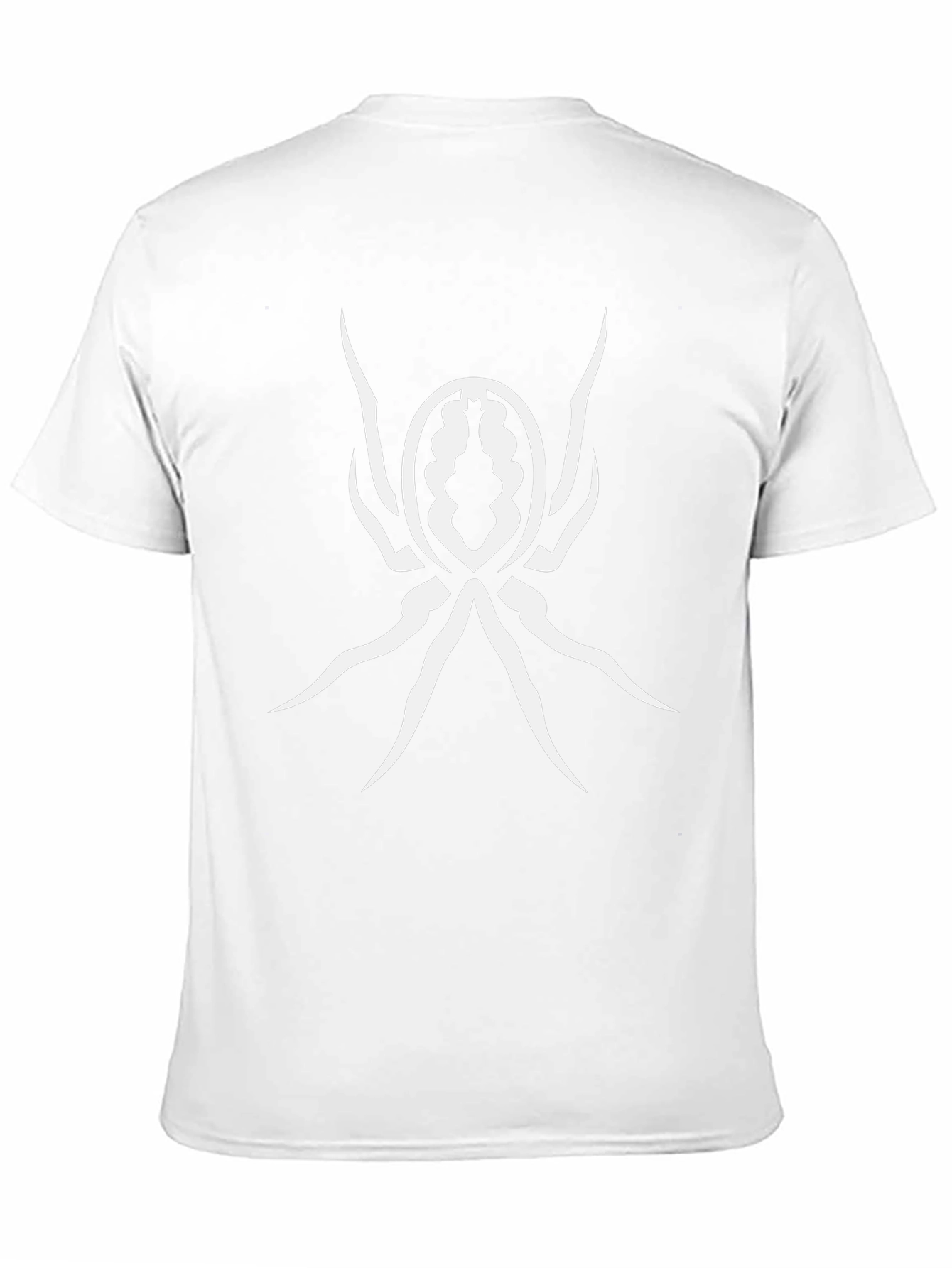 Spider Graphic Print Black T-Shirt