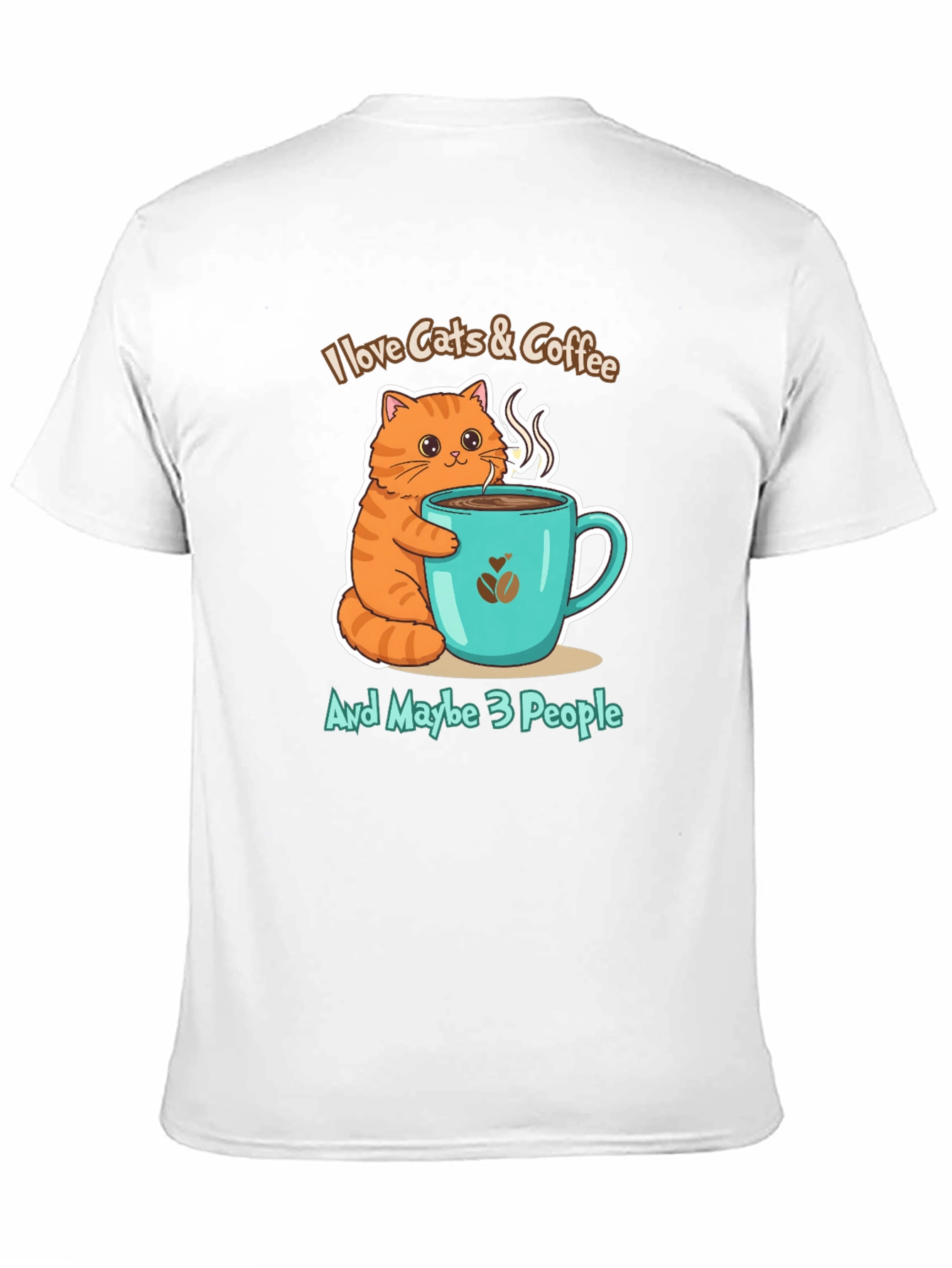 I Love Cats & Coffee T-Shirt