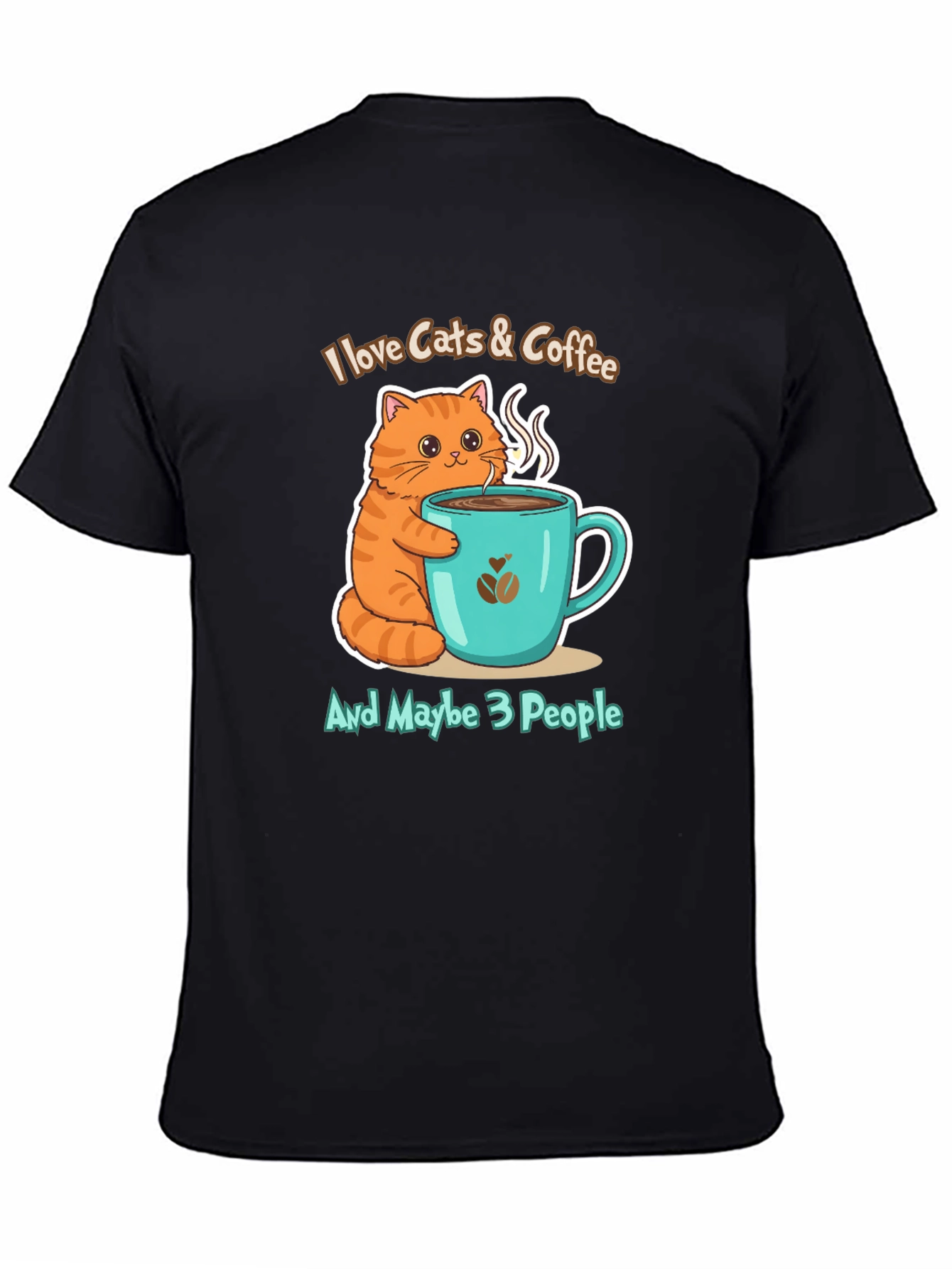 I Love Cats & Coffee T-Shirt