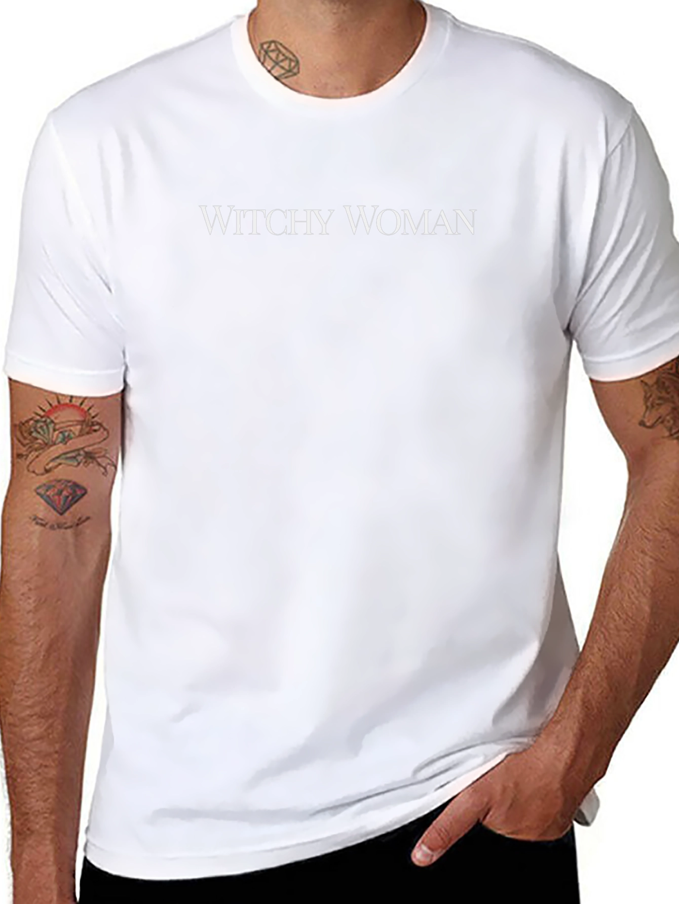 Witchy Woman Black Graphic Tee