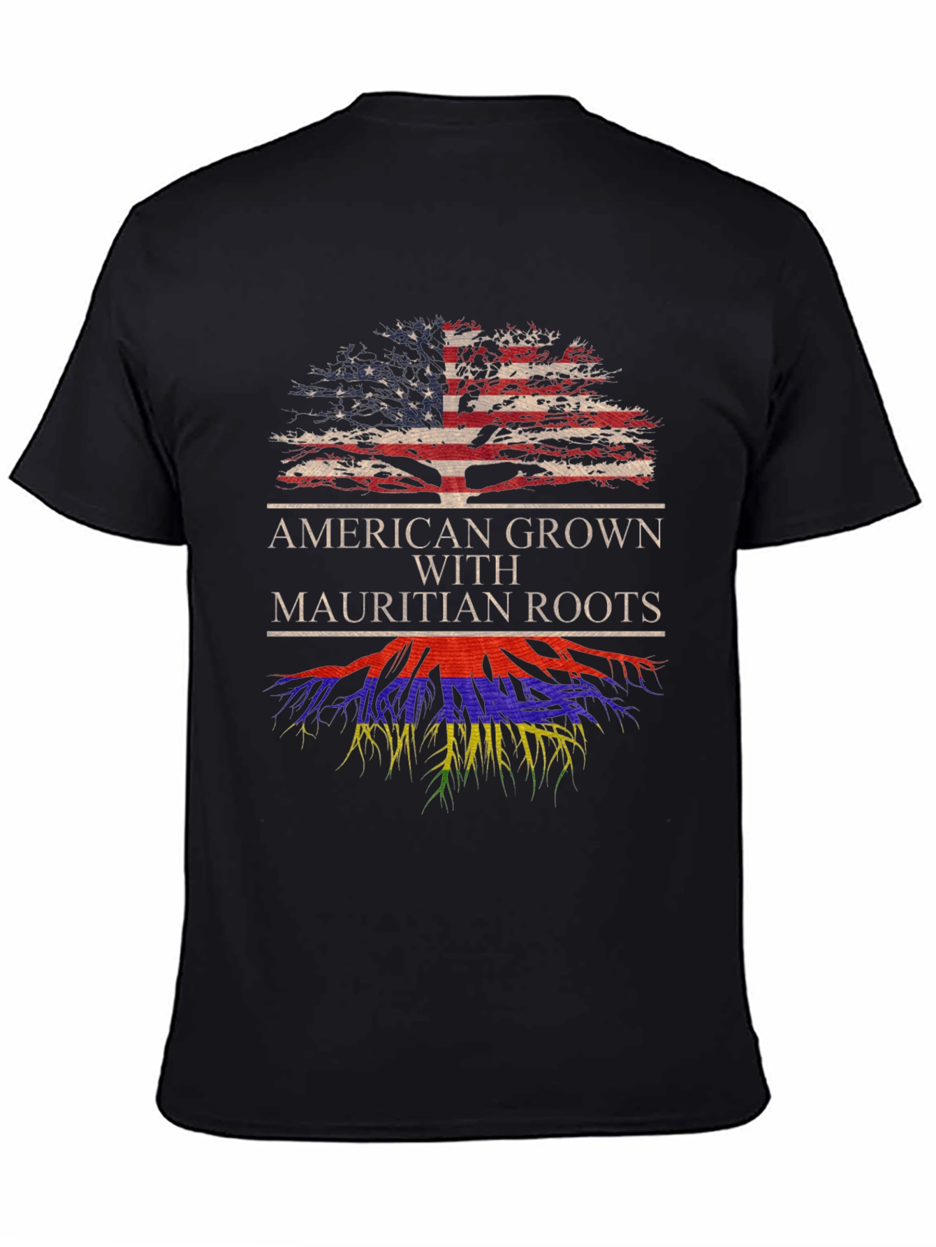 American Grown Mauritian Roots T-Shirt