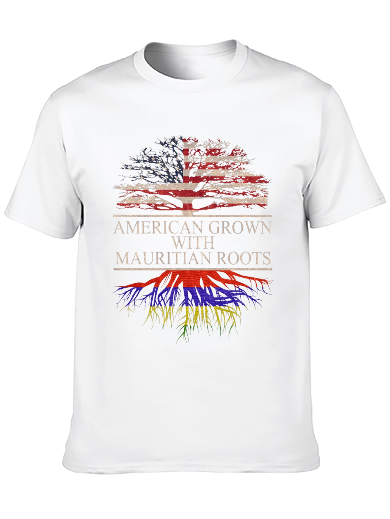 American Grown Mauritian Roots T-Shirt