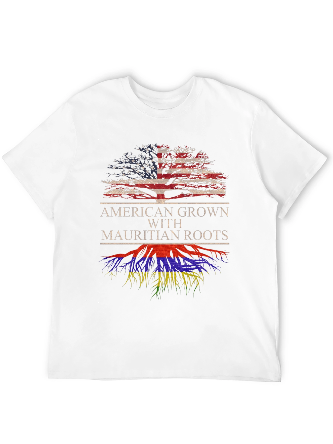 American Grown Mauritian Roots T-Shirt