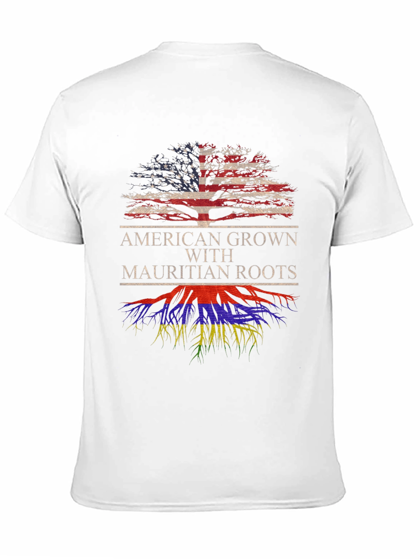 American Grown Mauritian Roots T-Shirt