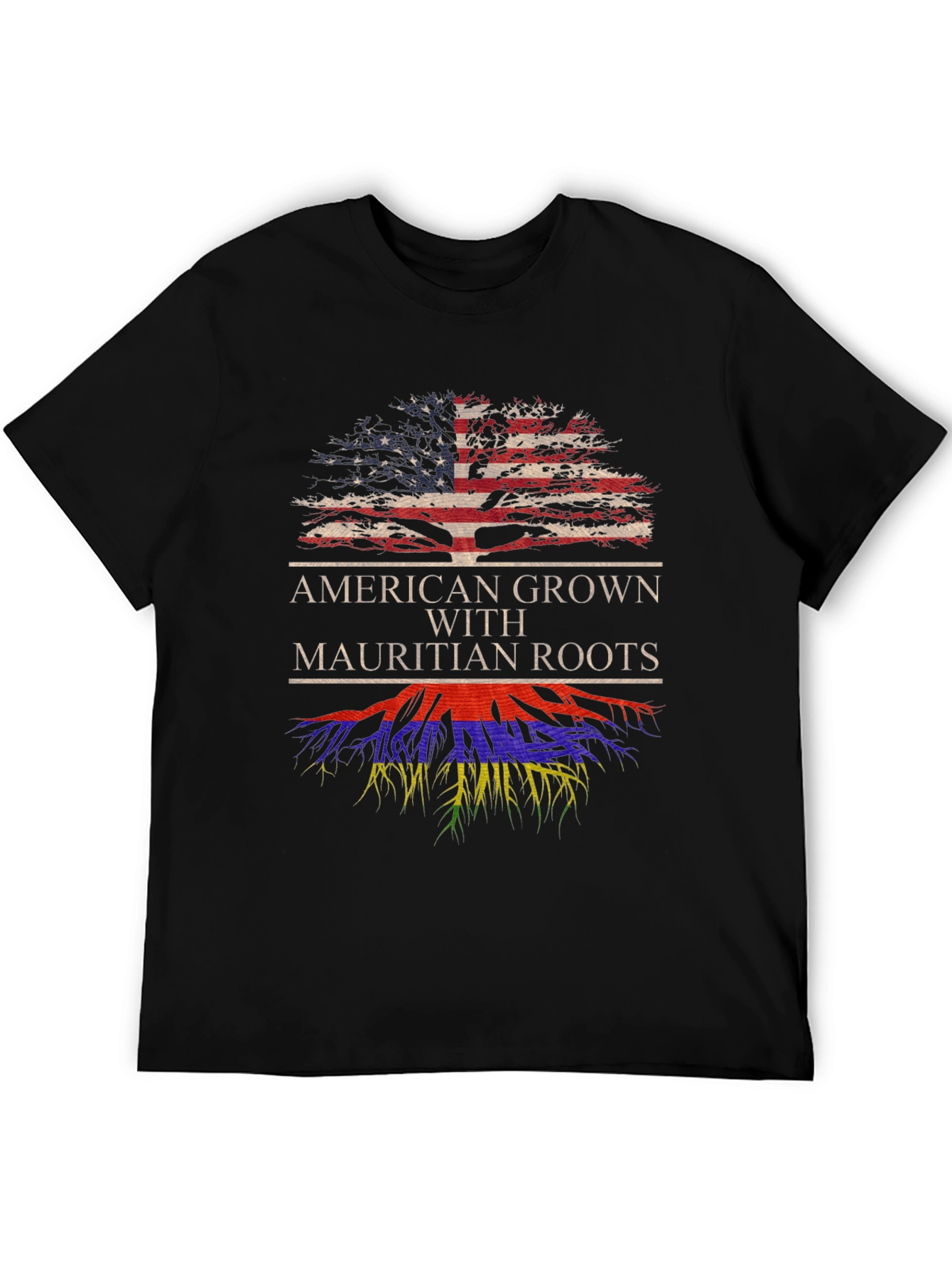 American Grown Mauritian Roots T-Shirt