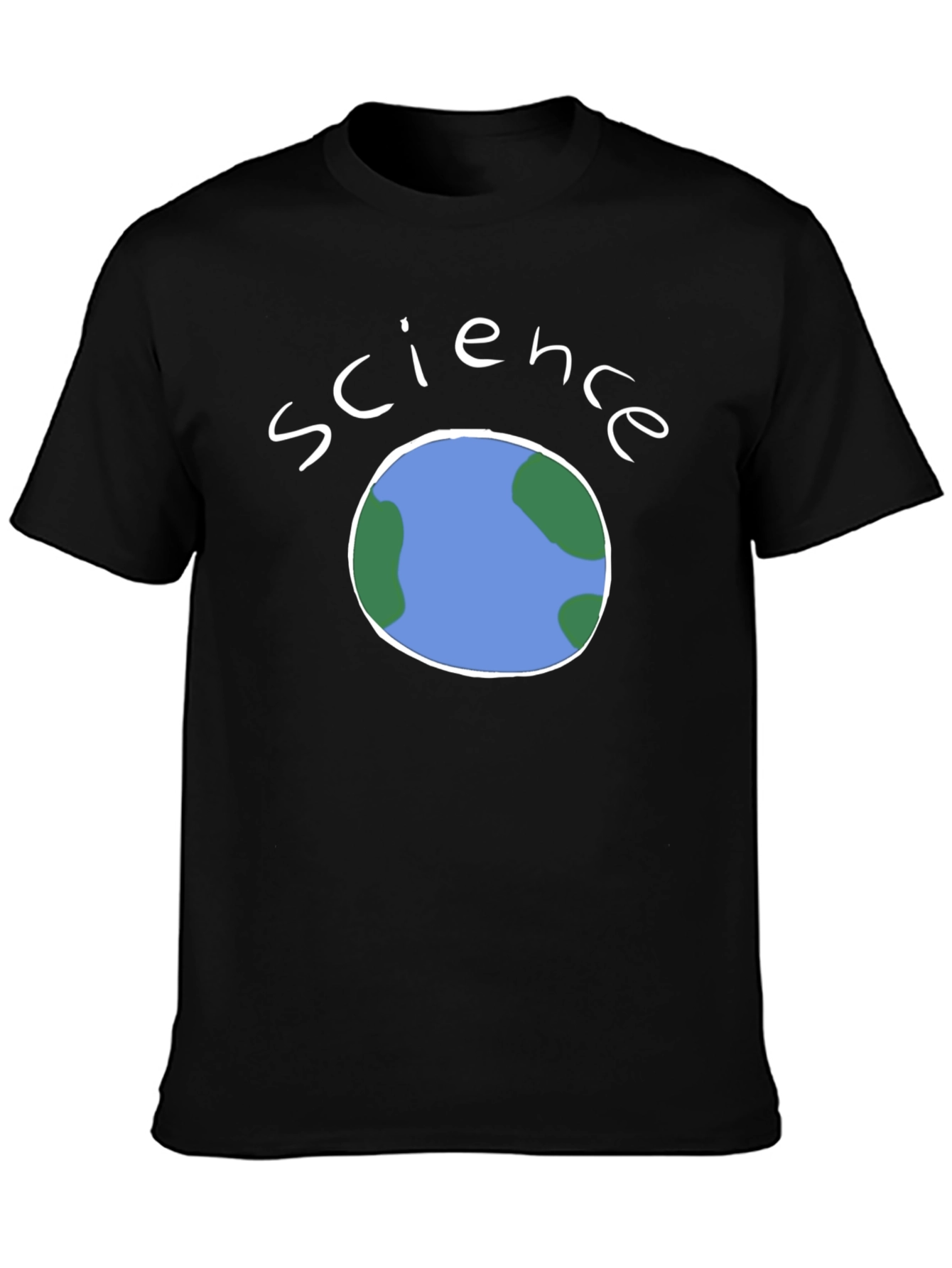 Science Earth Graphic Tee - Soft Cotton Blend
