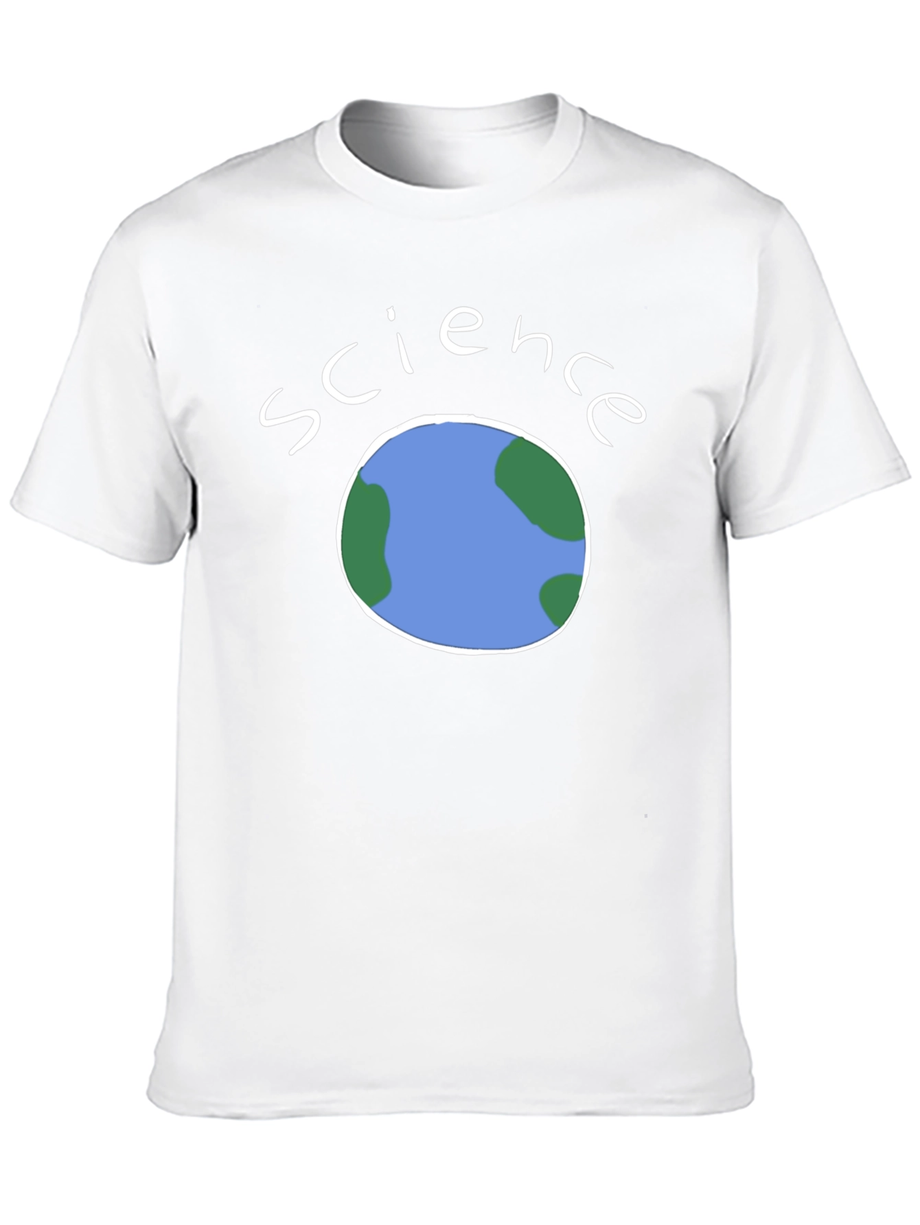 Science Earth Graphic Tee - Soft Cotton Blend