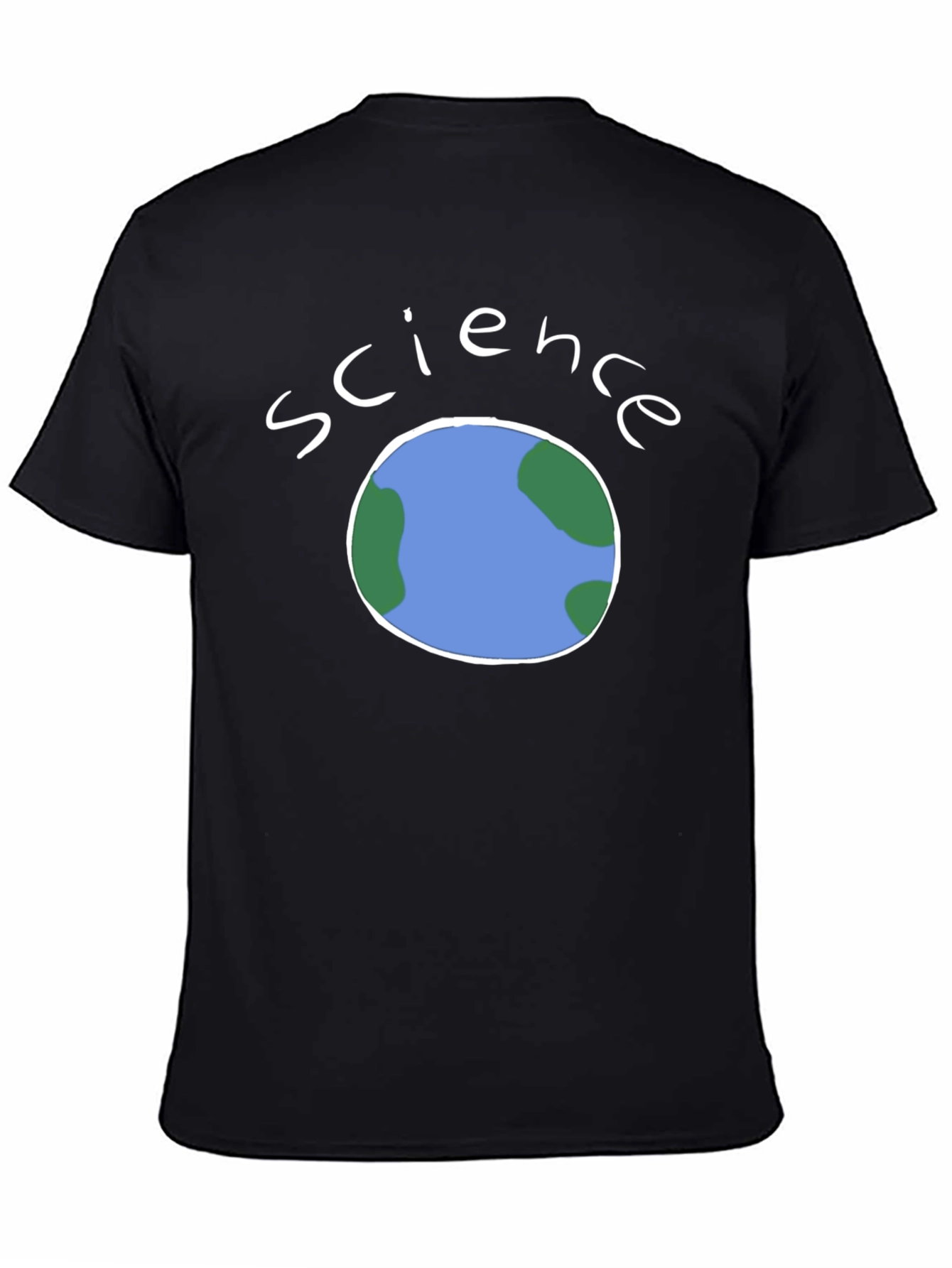 Science Earth Graphic Tee - Soft Cotton Blend