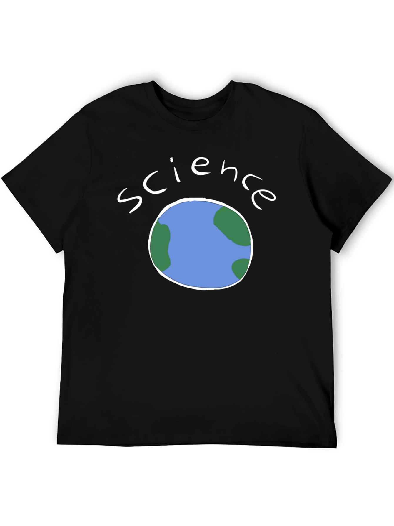 Science Earth Graphic Tee - Soft Cotton Blend