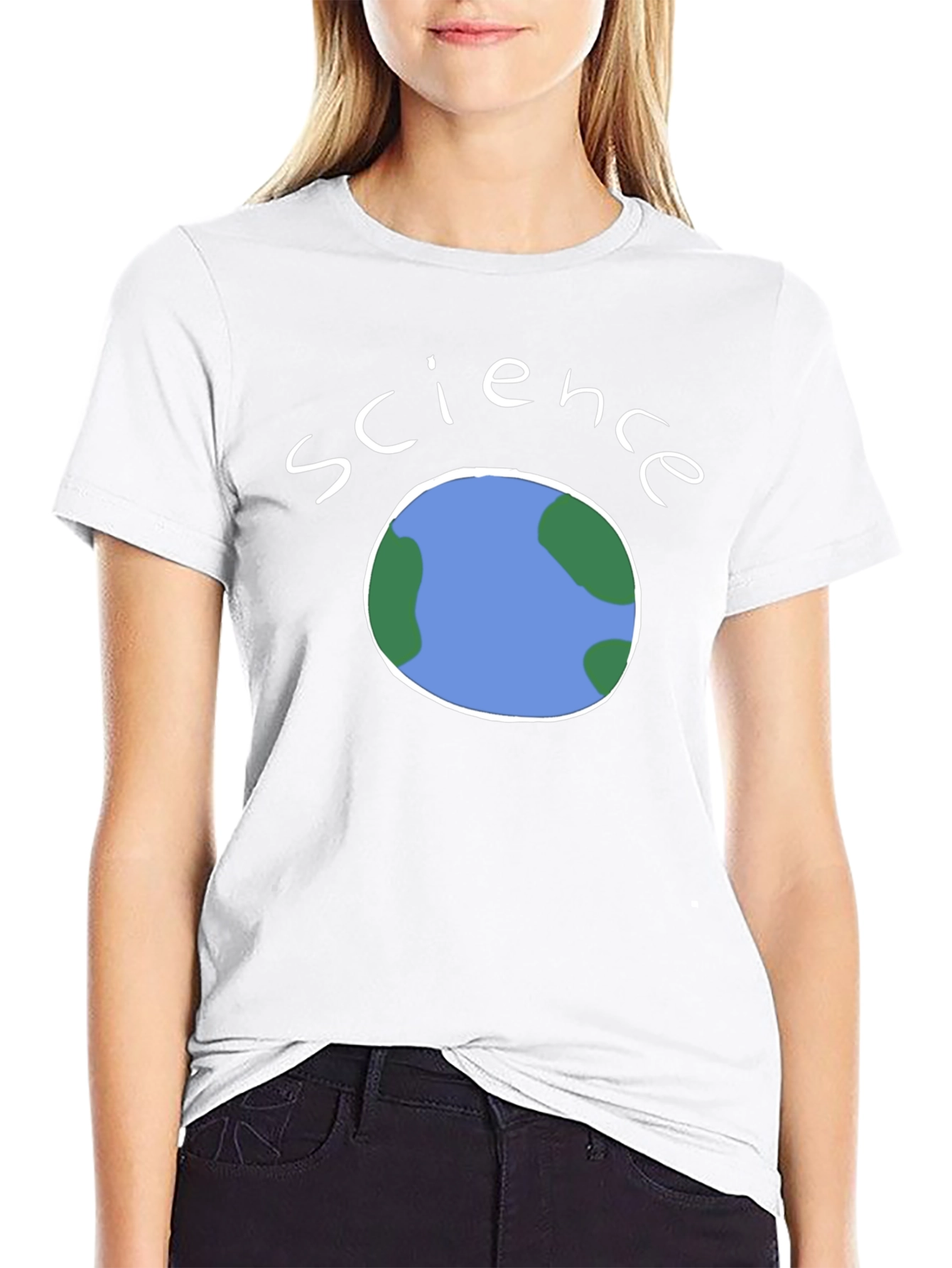 Science Earth Graphic Tee - Soft Cotton Blend