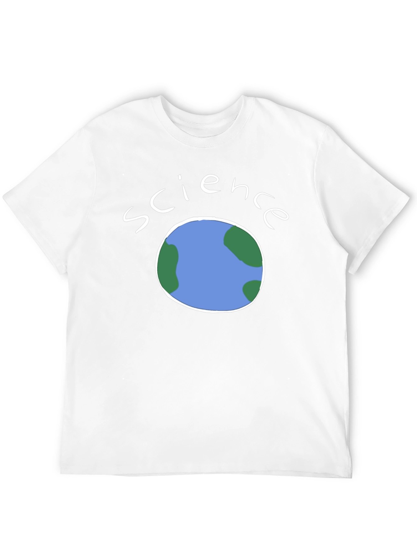 Science Earth Graphic Tee - Soft Cotton Blend