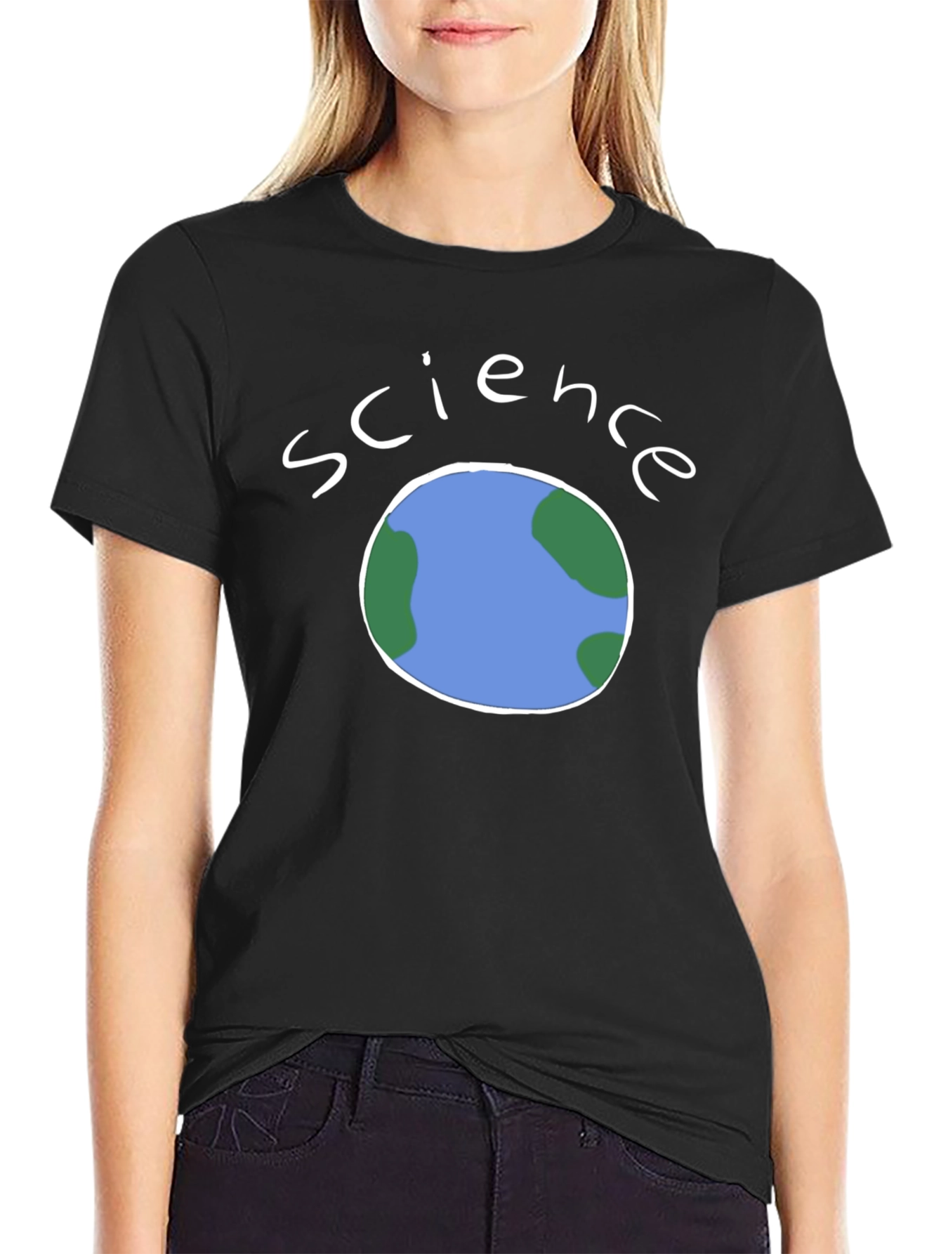 Science Earth Graphic Tee - Soft Cotton Blend