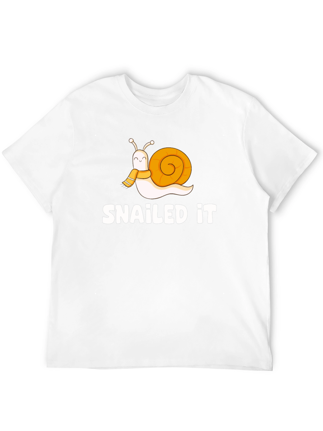 Snailed It T-Shirt Funny Snail Graphic Tee