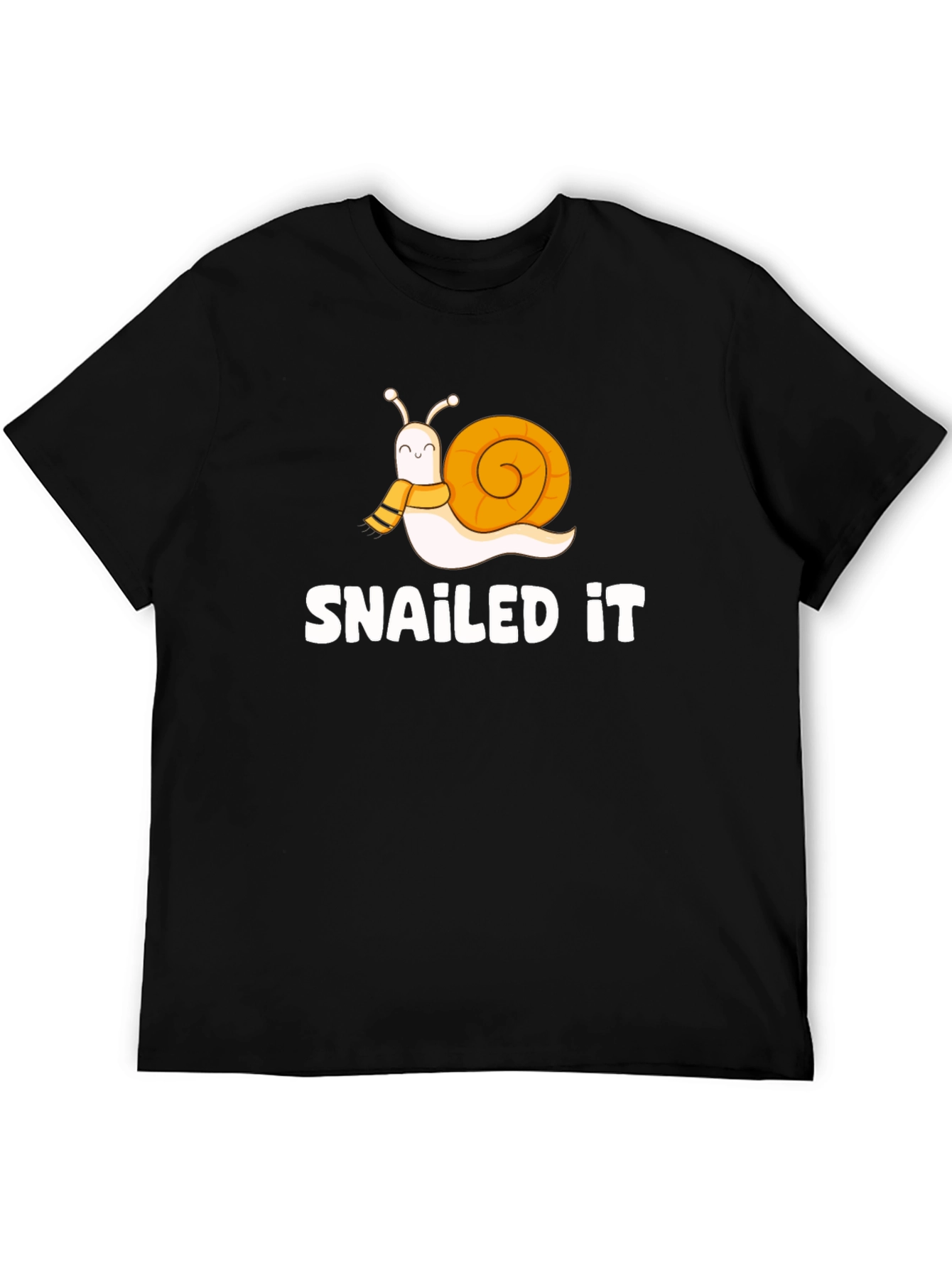 Snailed It T-Shirt Funny Snail Graphic Tee