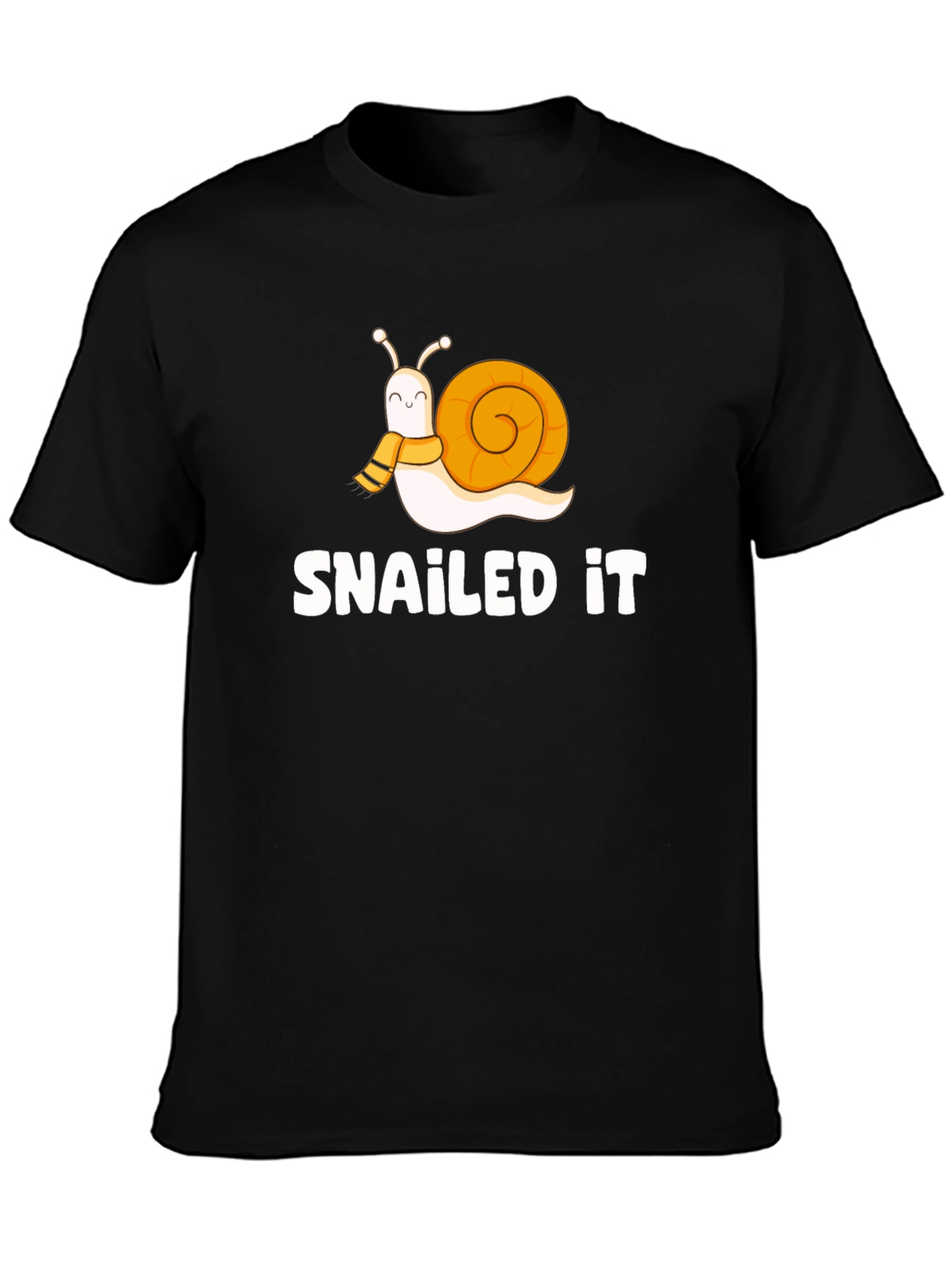 Snailed It T-Shirt Funny Snail Graphic Tee