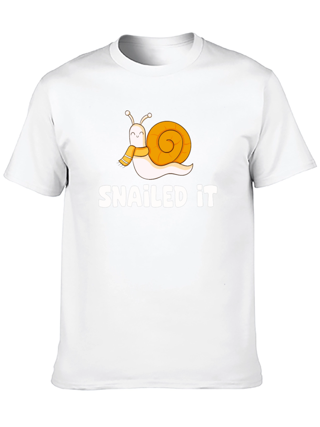 Snailed It T-Shirt Funny Snail Graphic Tee