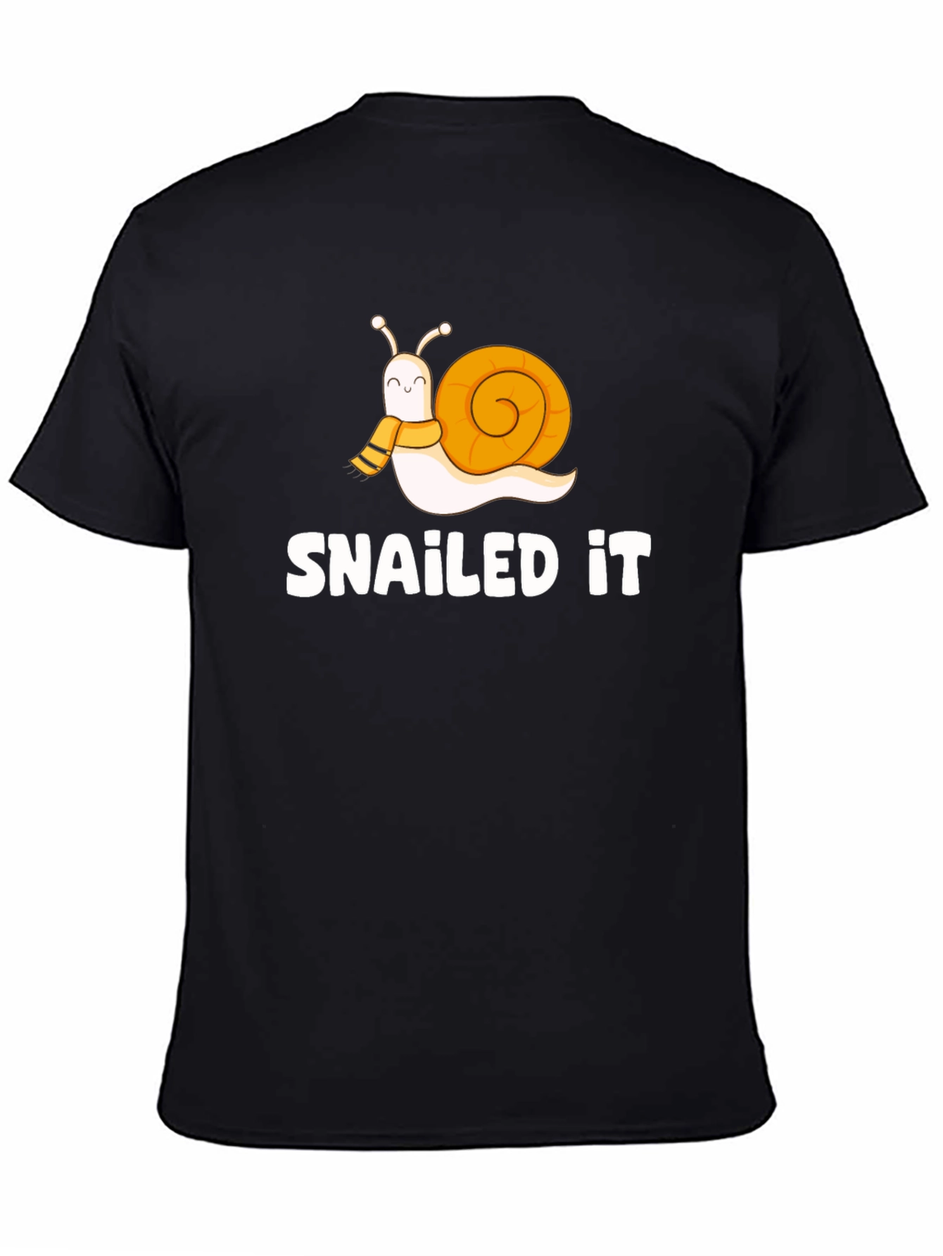 Snailed It T-Shirt Funny Snail Graphic Tee