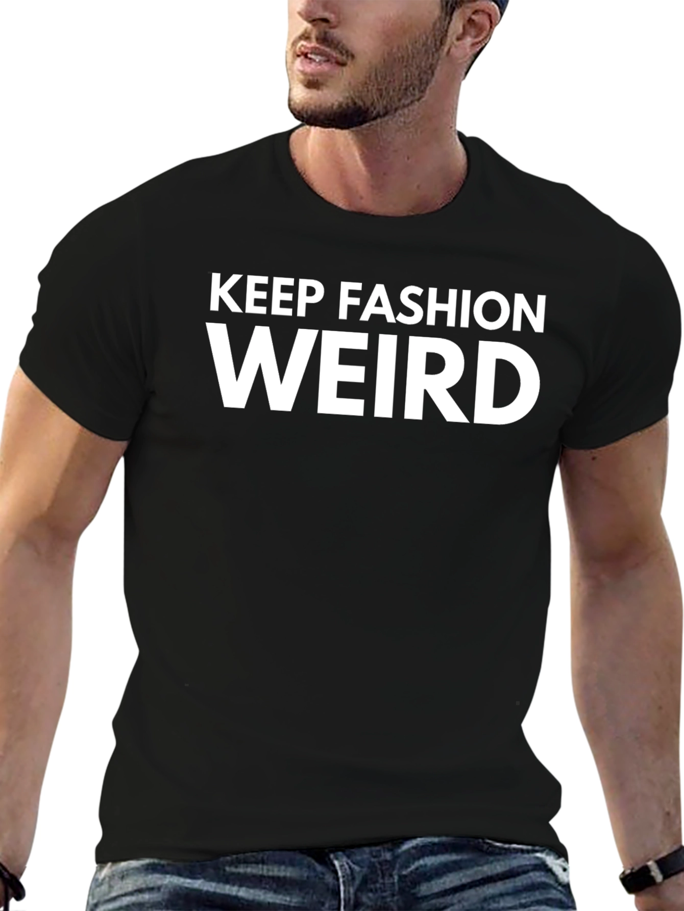 Keep Fashion Weird Black T-Shirt