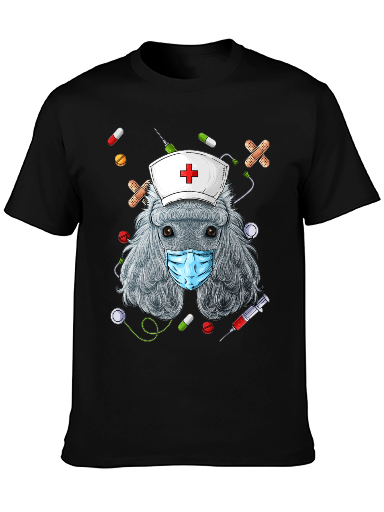 Nurse Poodle T-Shirt
