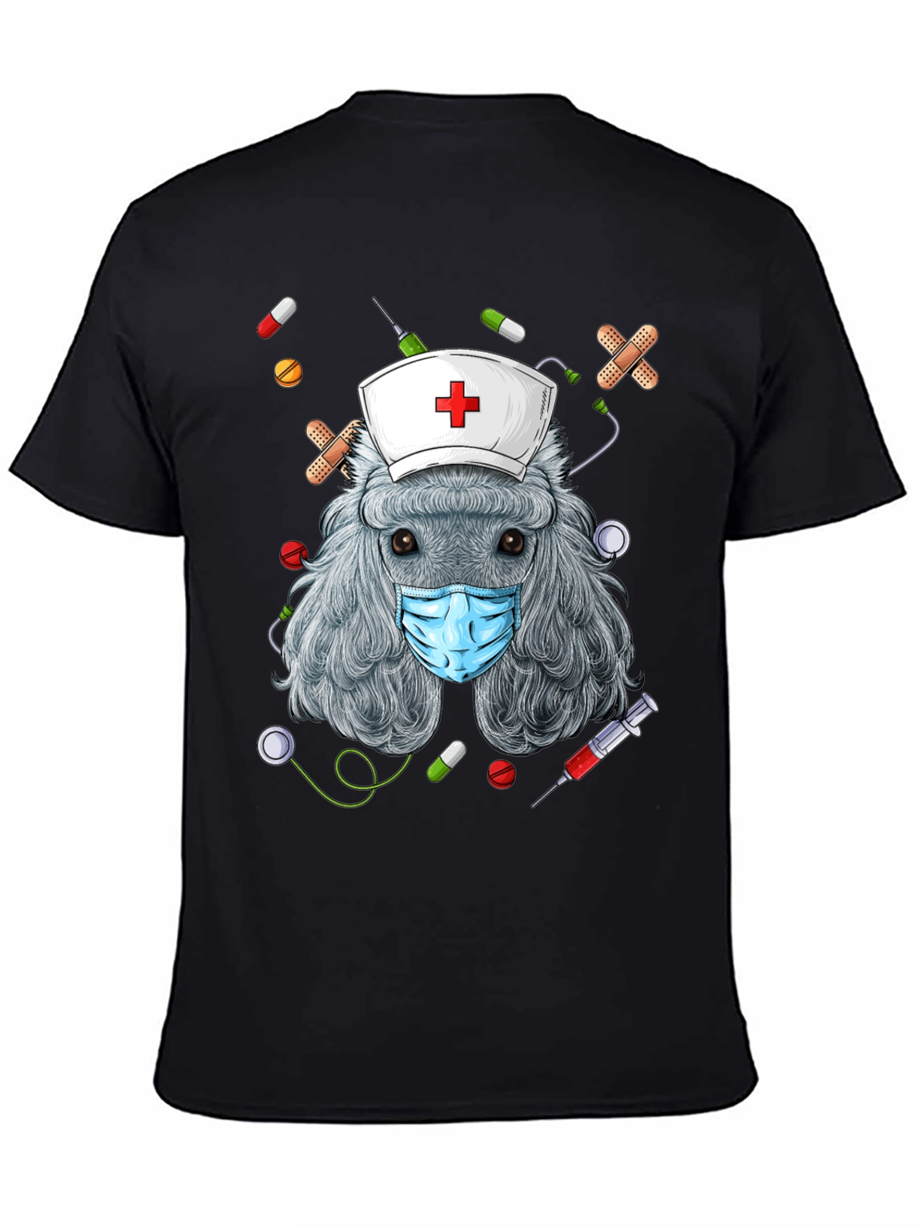 Nurse Poodle T-Shirt