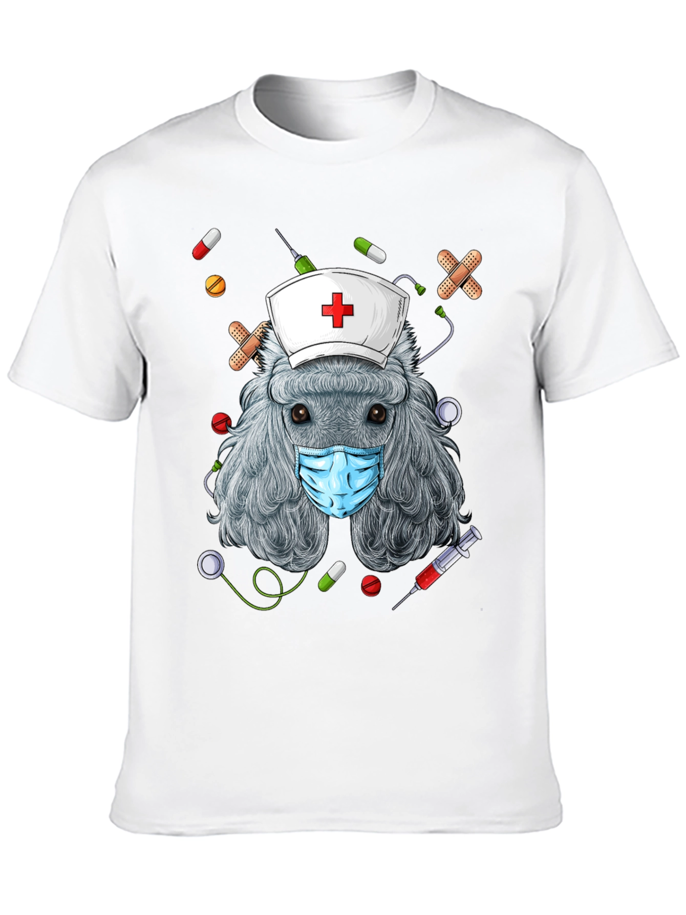 Nurse Poodle T-Shirt