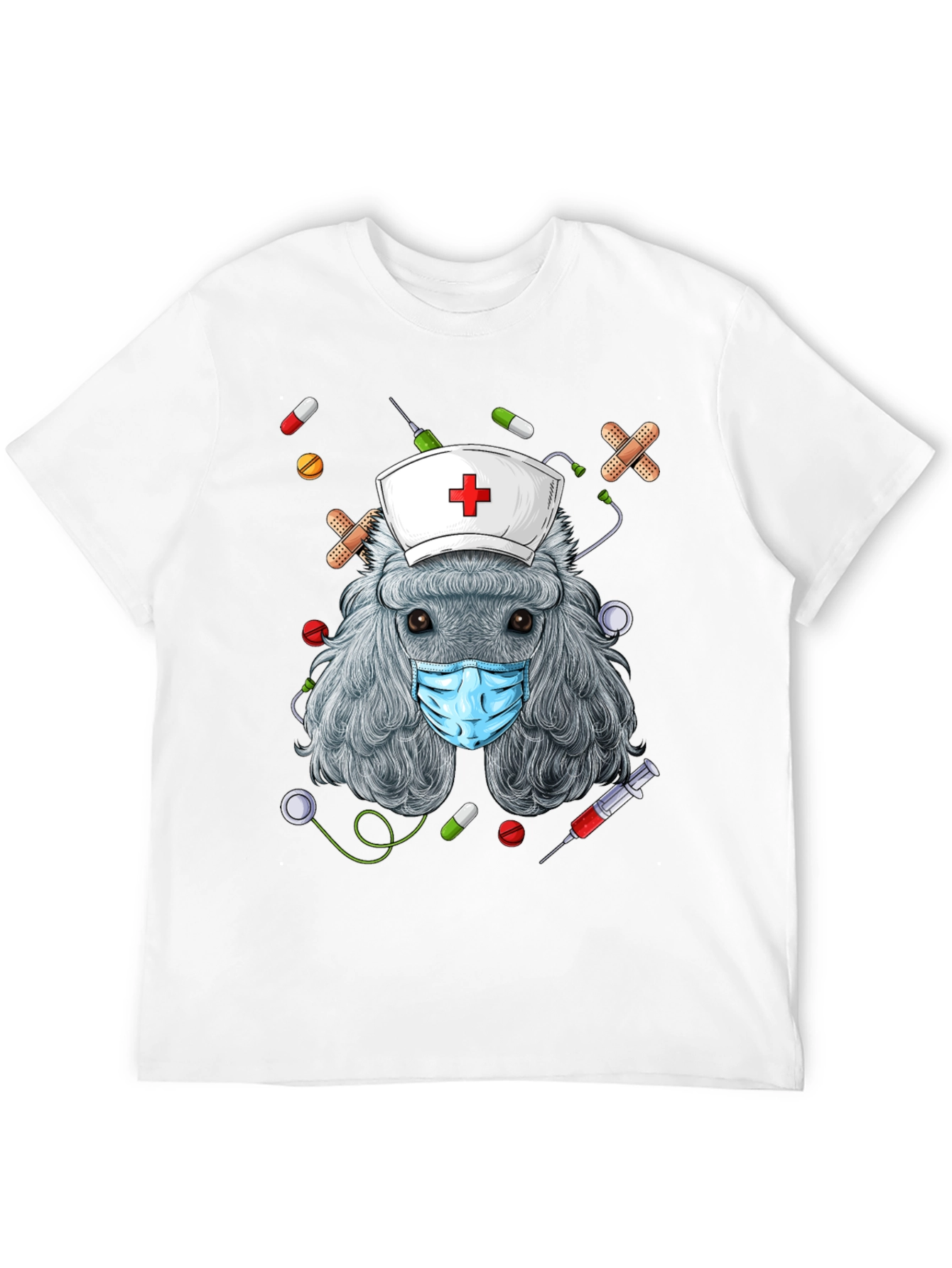 Nurse Poodle T-Shirt