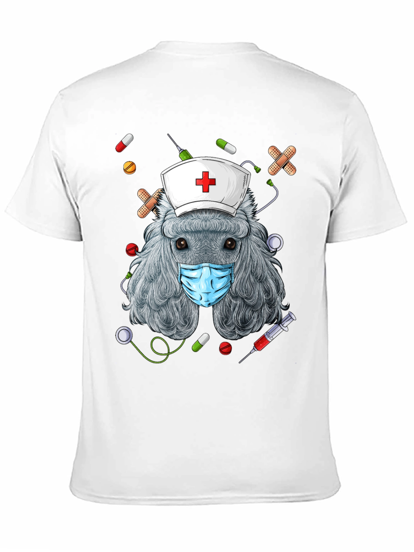 Nurse Poodle T-Shirt