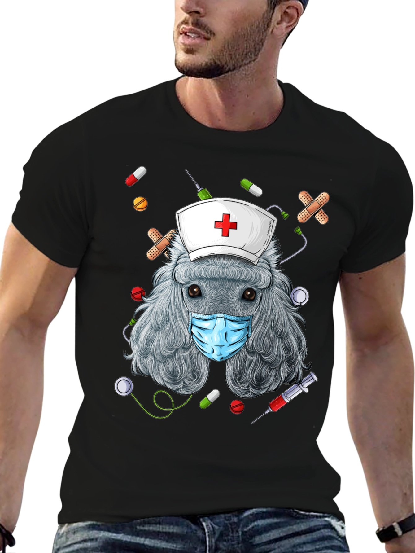 Nurse Poodle T-Shirt
